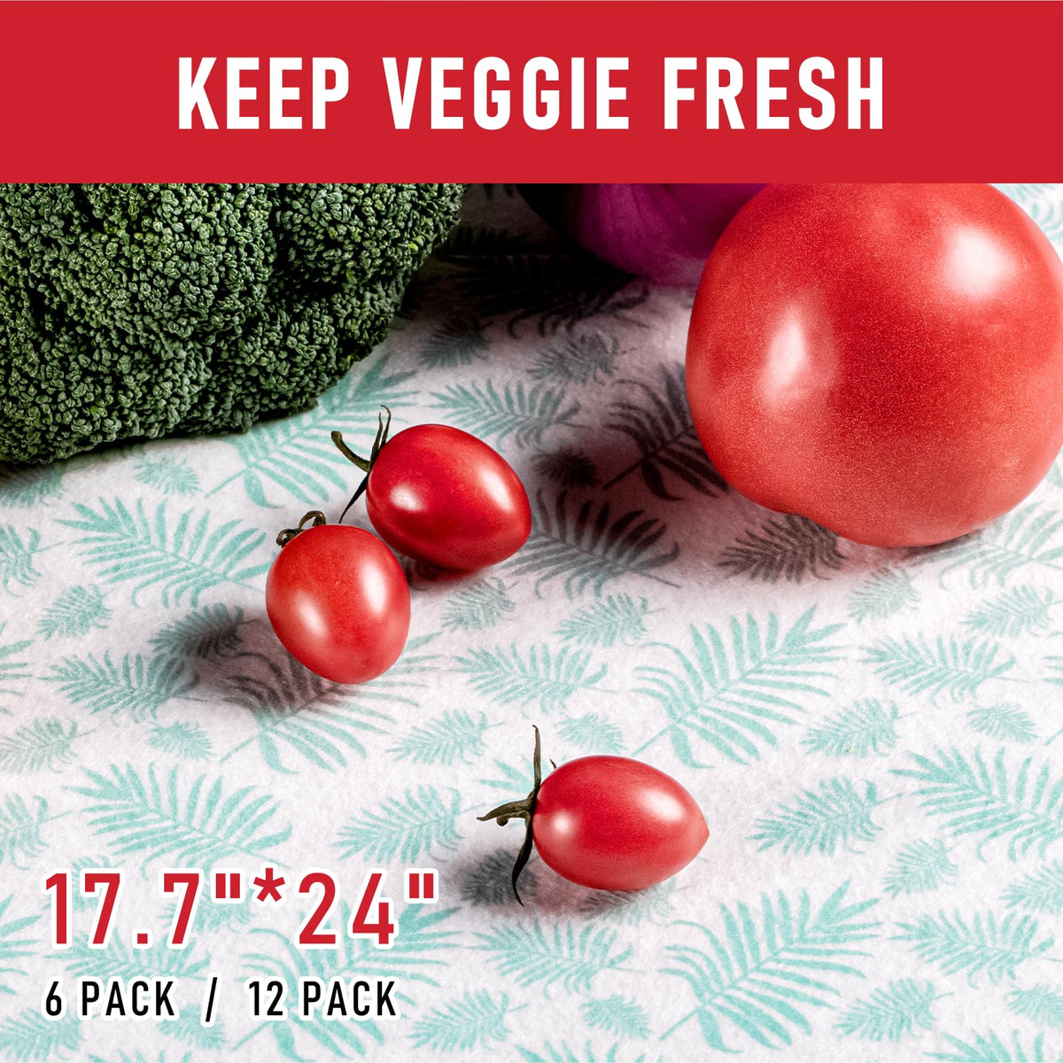 Absorbent Refrigerator Liners (18 Sq Ft)