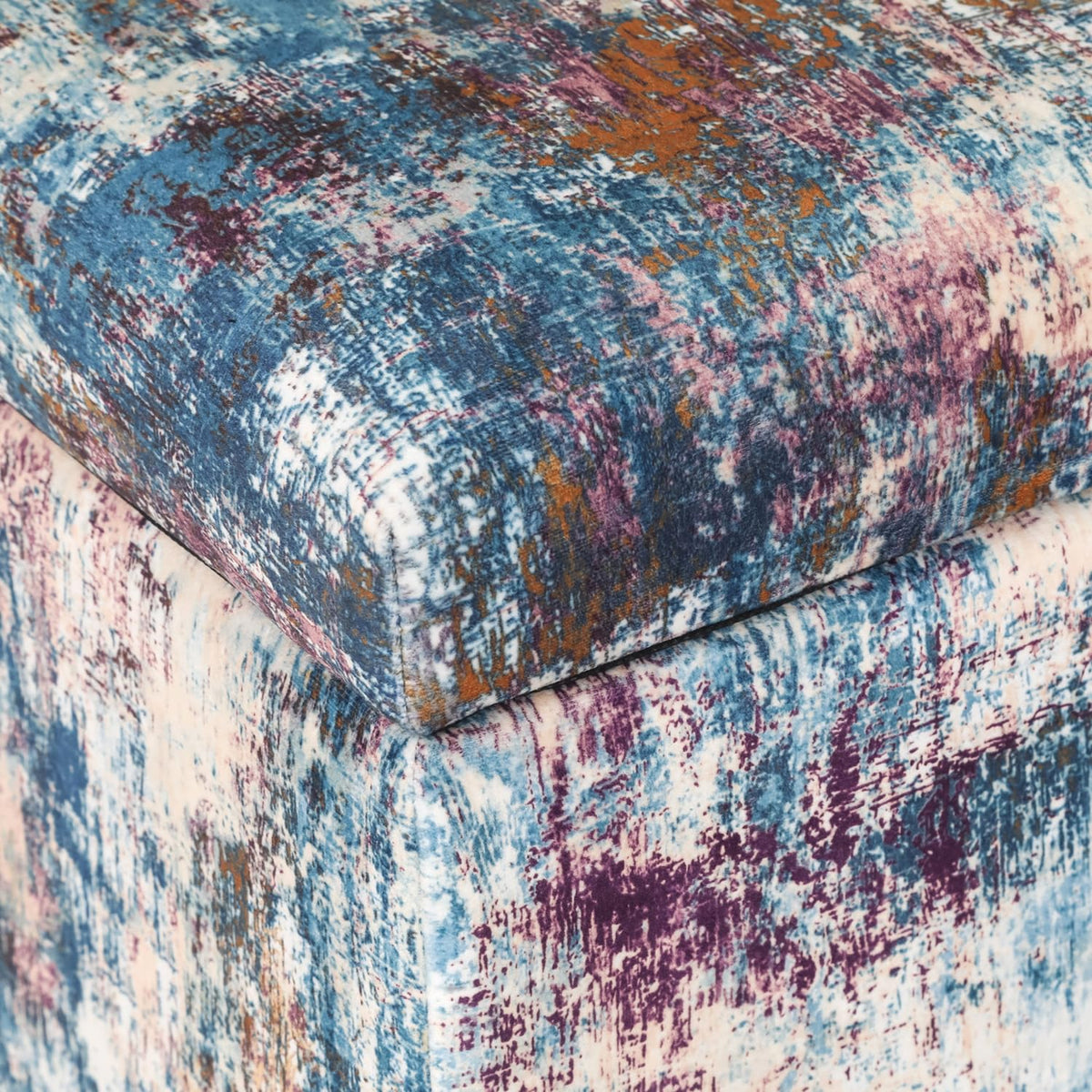 18 Inch High Cube Ottoman Storage