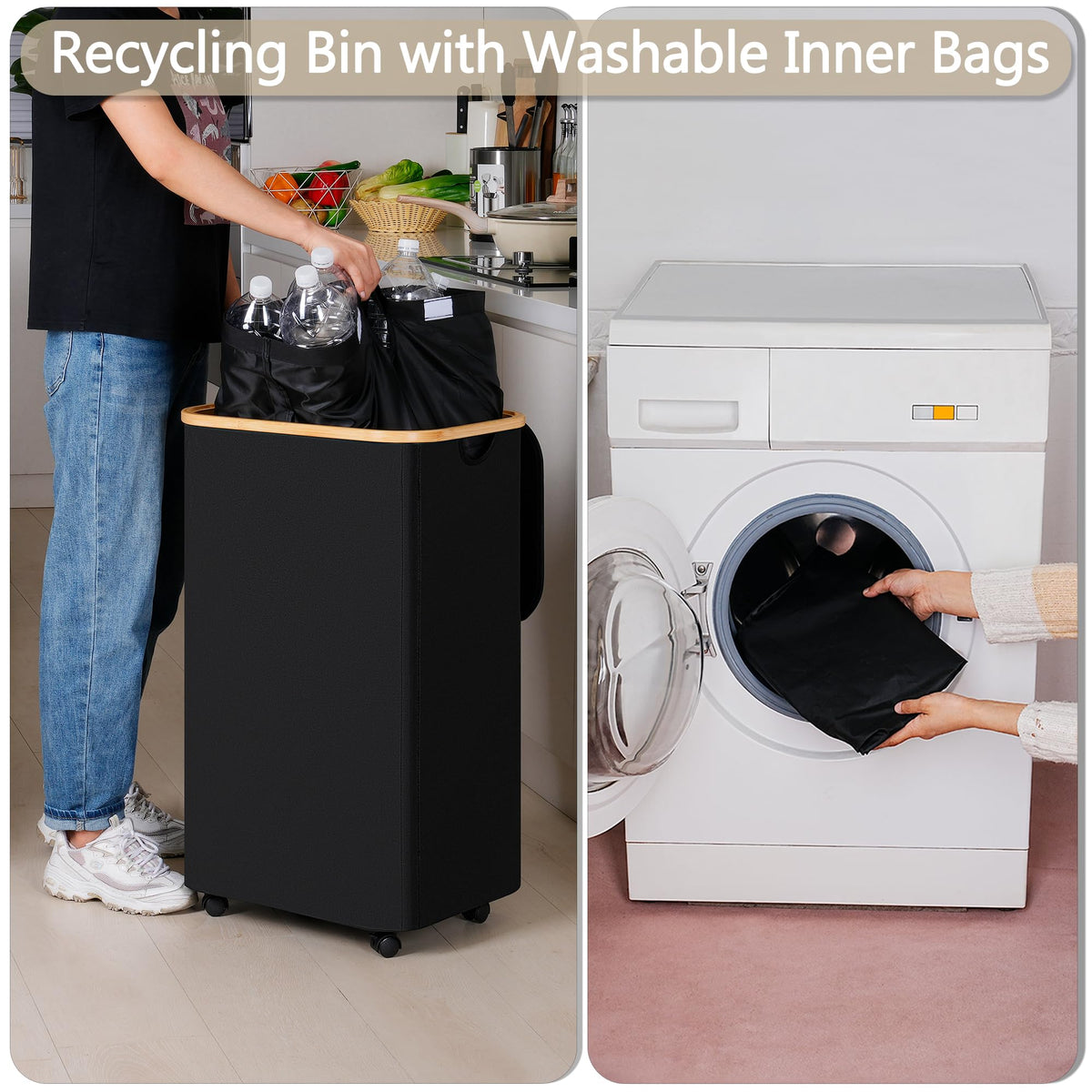 Recycle Bins for Kitchen 100L