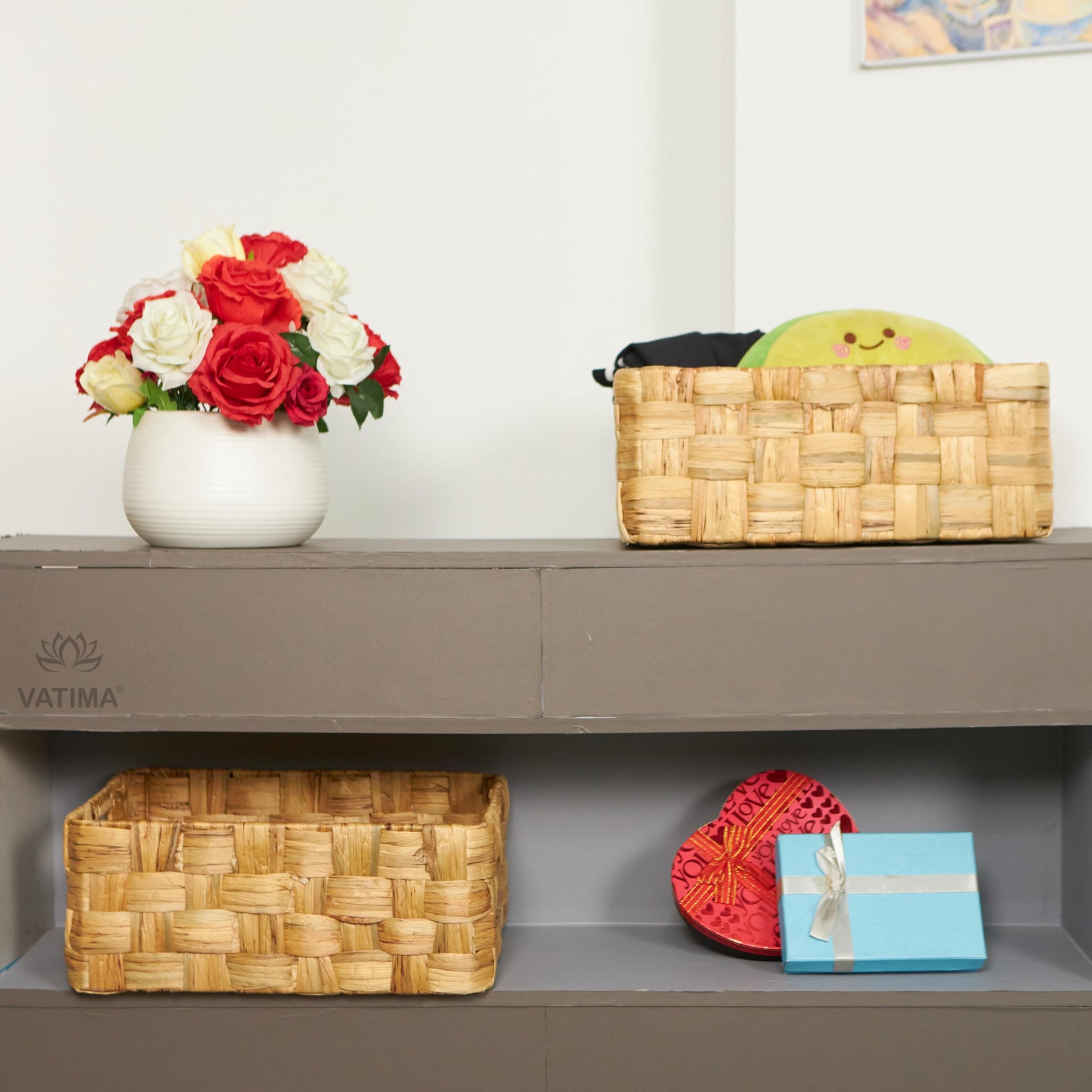 Jumbo Wicker Storage Basket