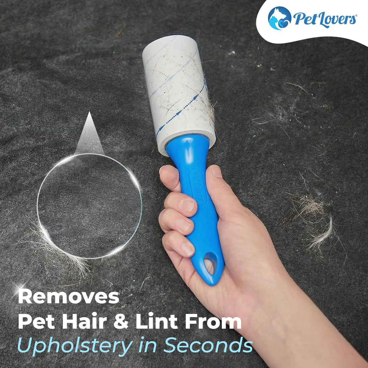 Extra Sticky Lint Roller Value Set 270 Sheets for Pet Hair Removal and Clothes (3 Count)