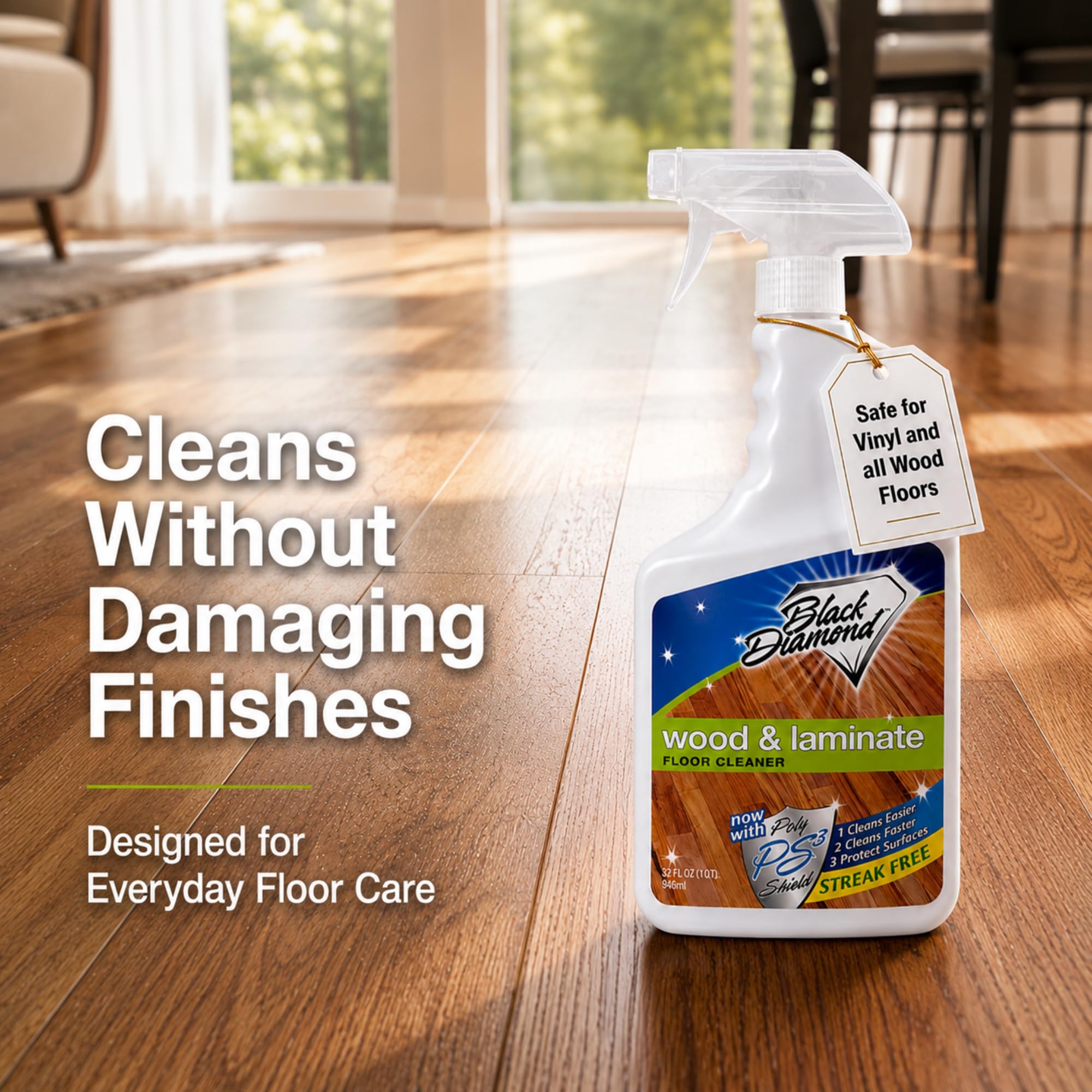 Wood & Laminate Floor Cleaner (512 Fl Oz)