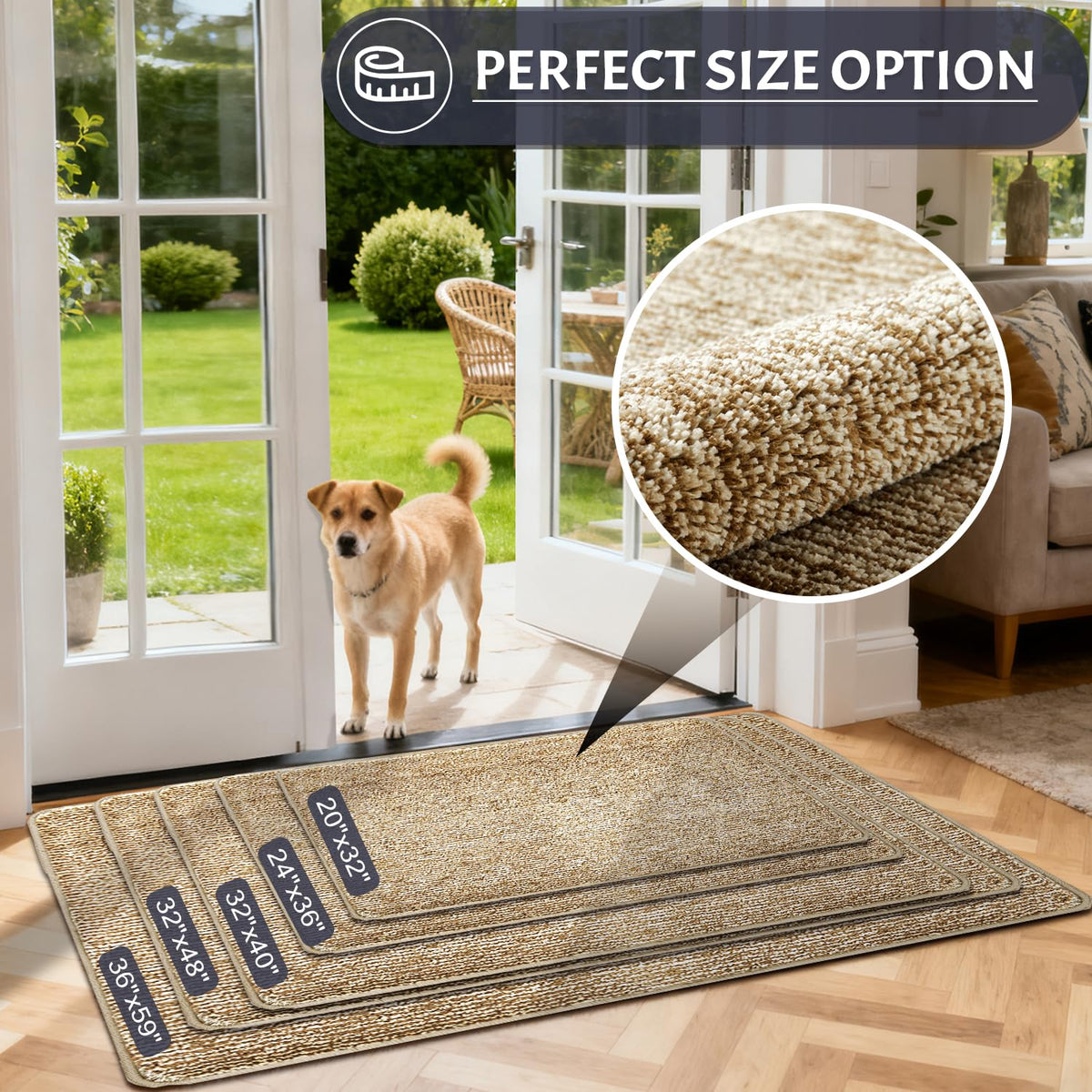 Front Door Mat 32"x48"