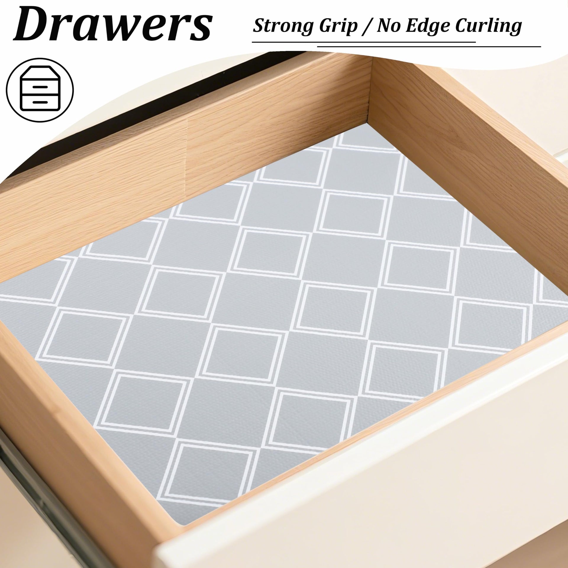 Shelf Liners for Kitchen Cabinets Non (240 Sq Ft)
