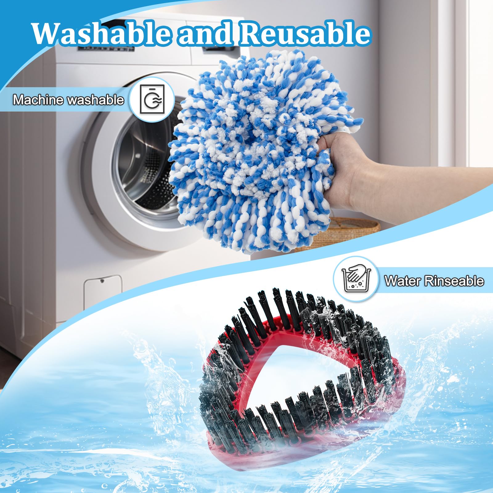 Spin Mop Handle (5 Count)