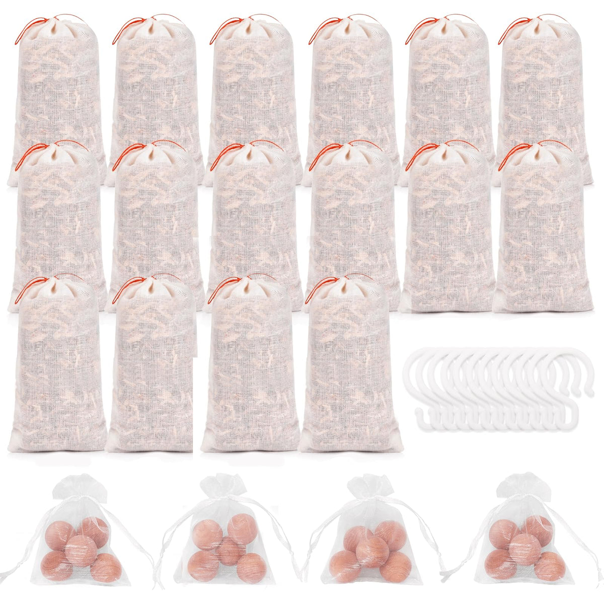 Cedar Blocks for Clothes Storage (24 Count)