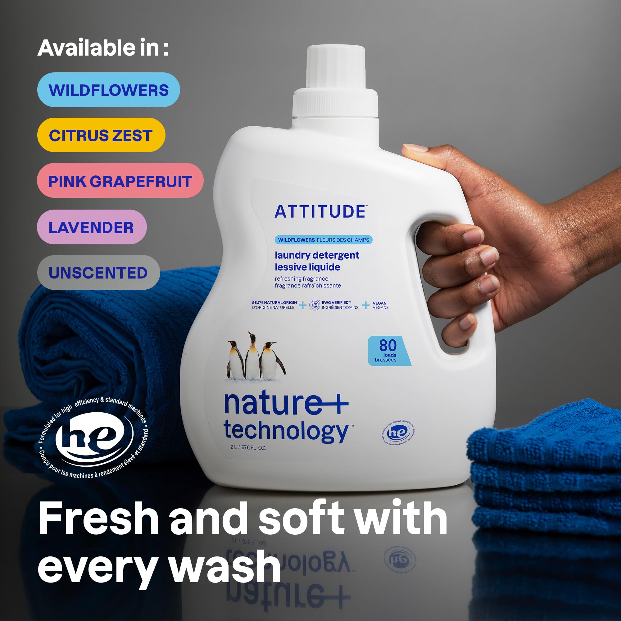 Liquid Laundry Detergent (67.6 Fl Oz)