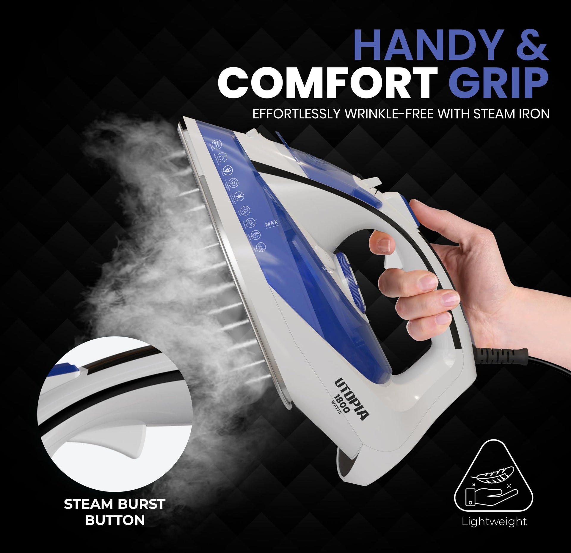 Steam Iron 1800W Non