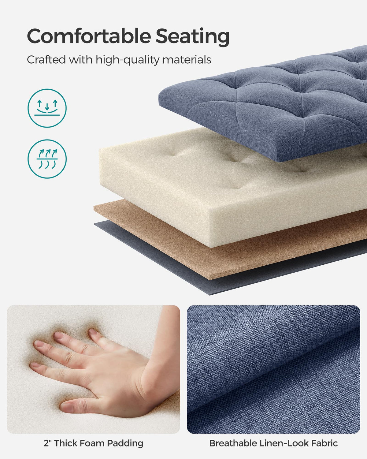 Storage Ottoman Bench