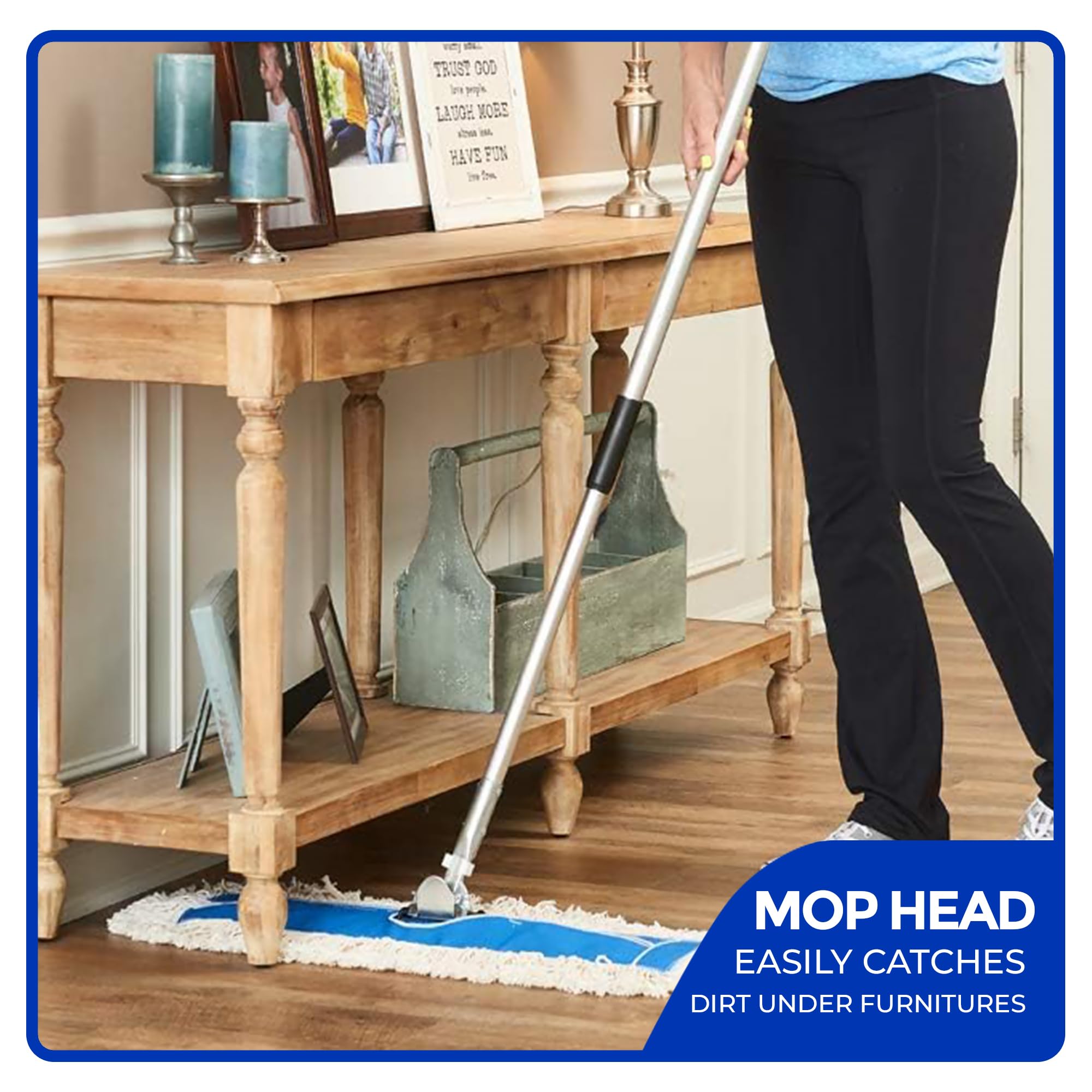 Industrial Grade 36x5 Cotton Dust Mop Head Refills - ModHome Supplies