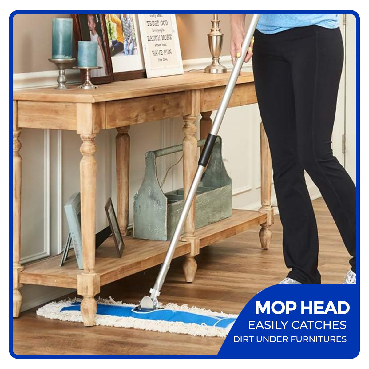 24" Premium Cotton Dust Mop Kit - ModHome Supplies