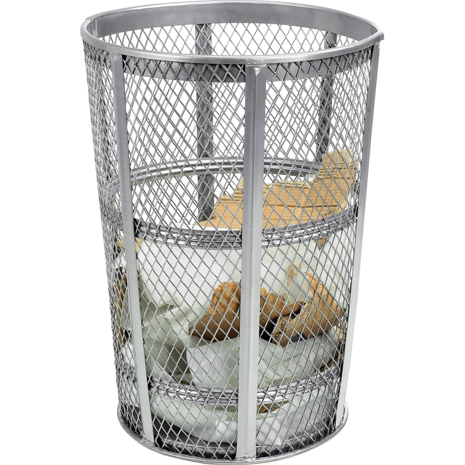 48 Gallon Outdoor Metal Trash Container