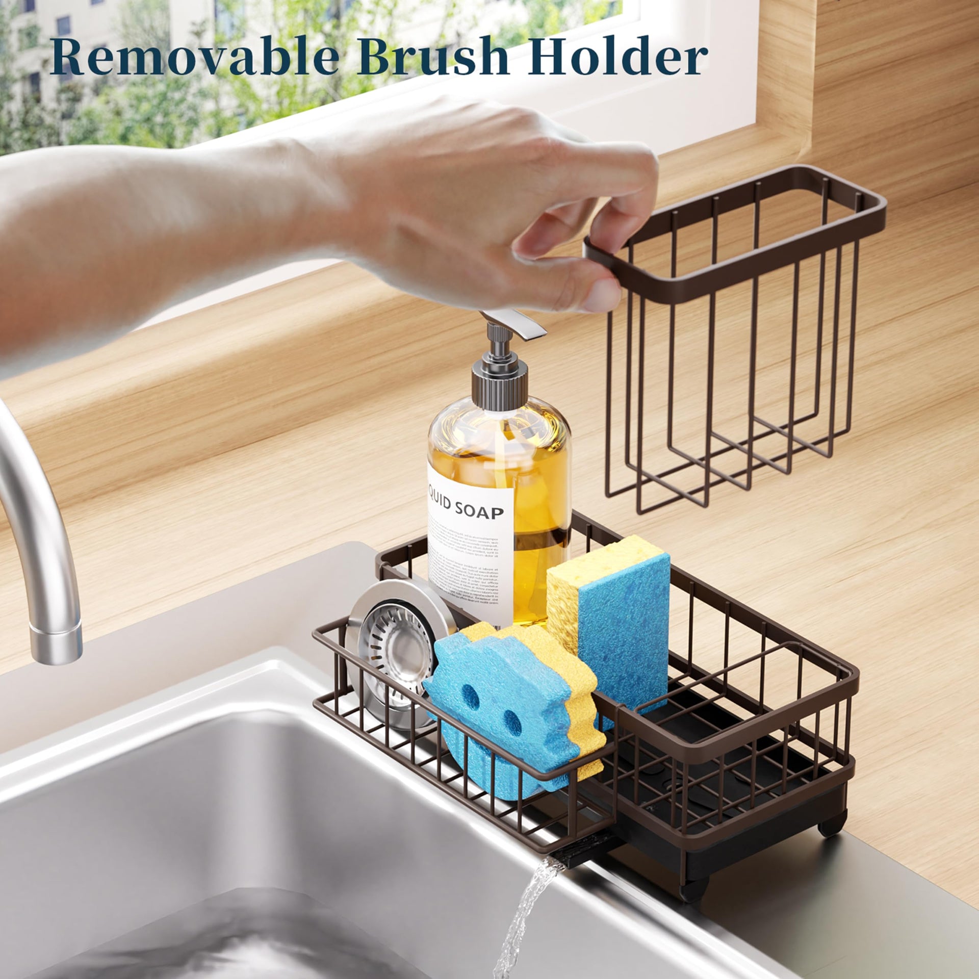 Sponge Holder for Kitchen Sink