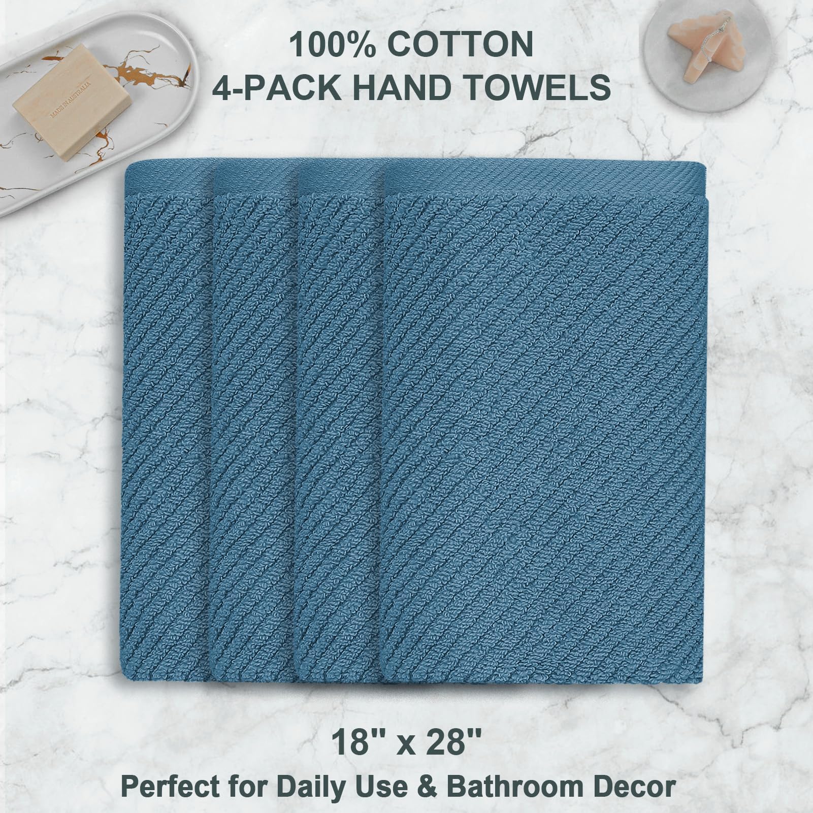 Hand Towels 4PC (4 Count)