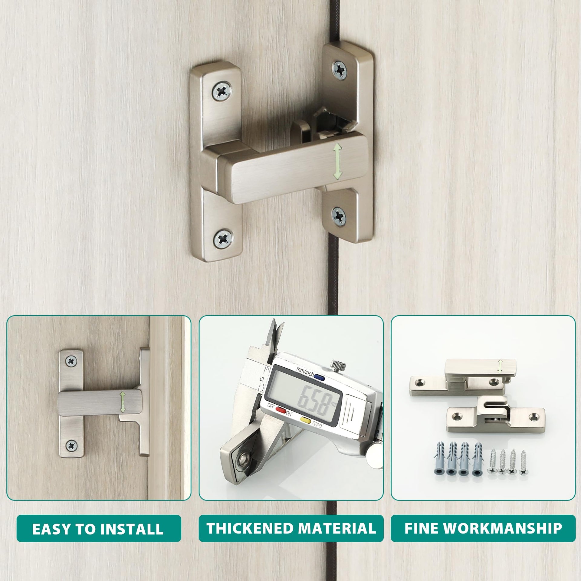 Sliding Barn Door Lock