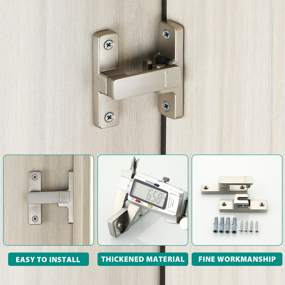 Sliding Barn Door Lock