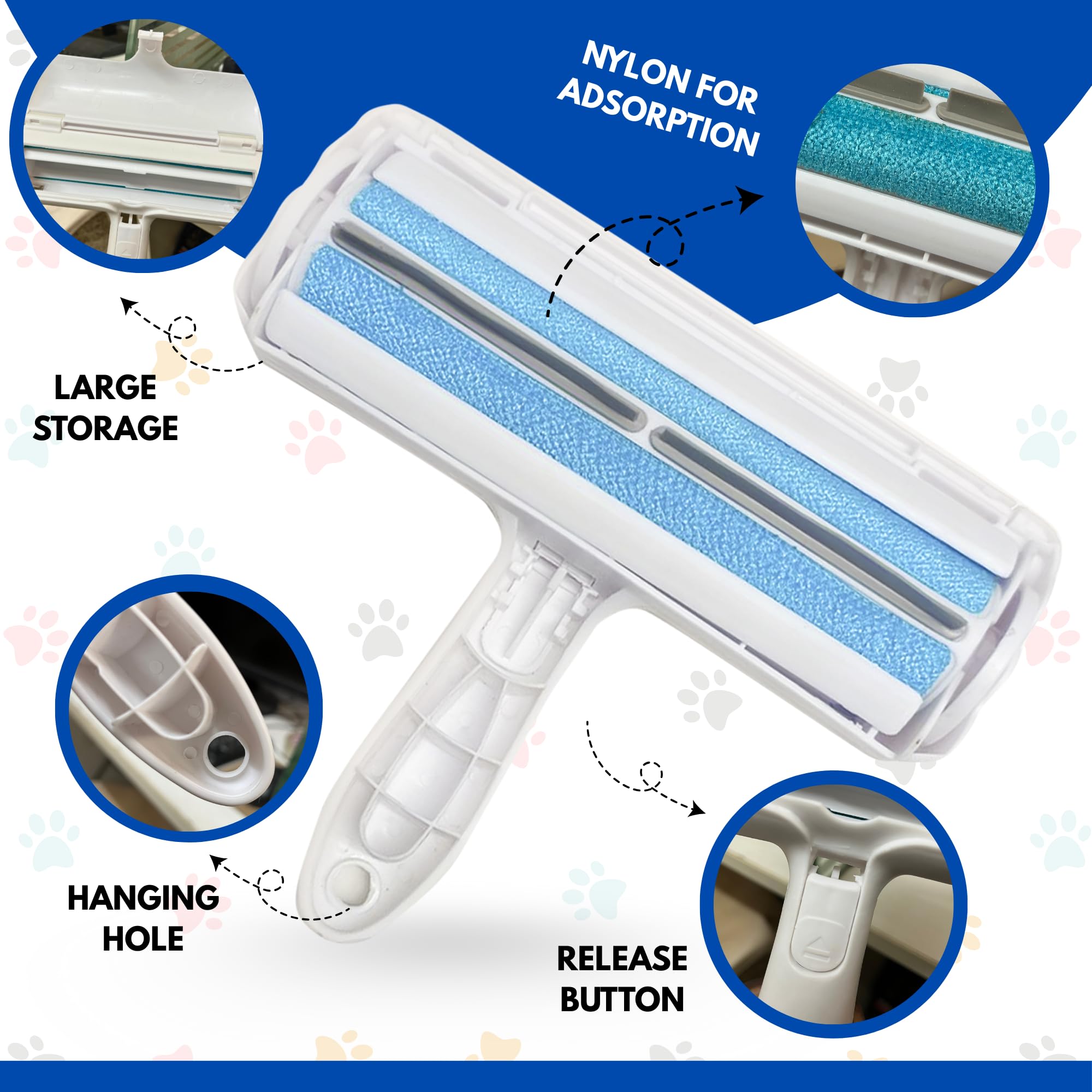 Reusable Pet Hair Remover Roller
