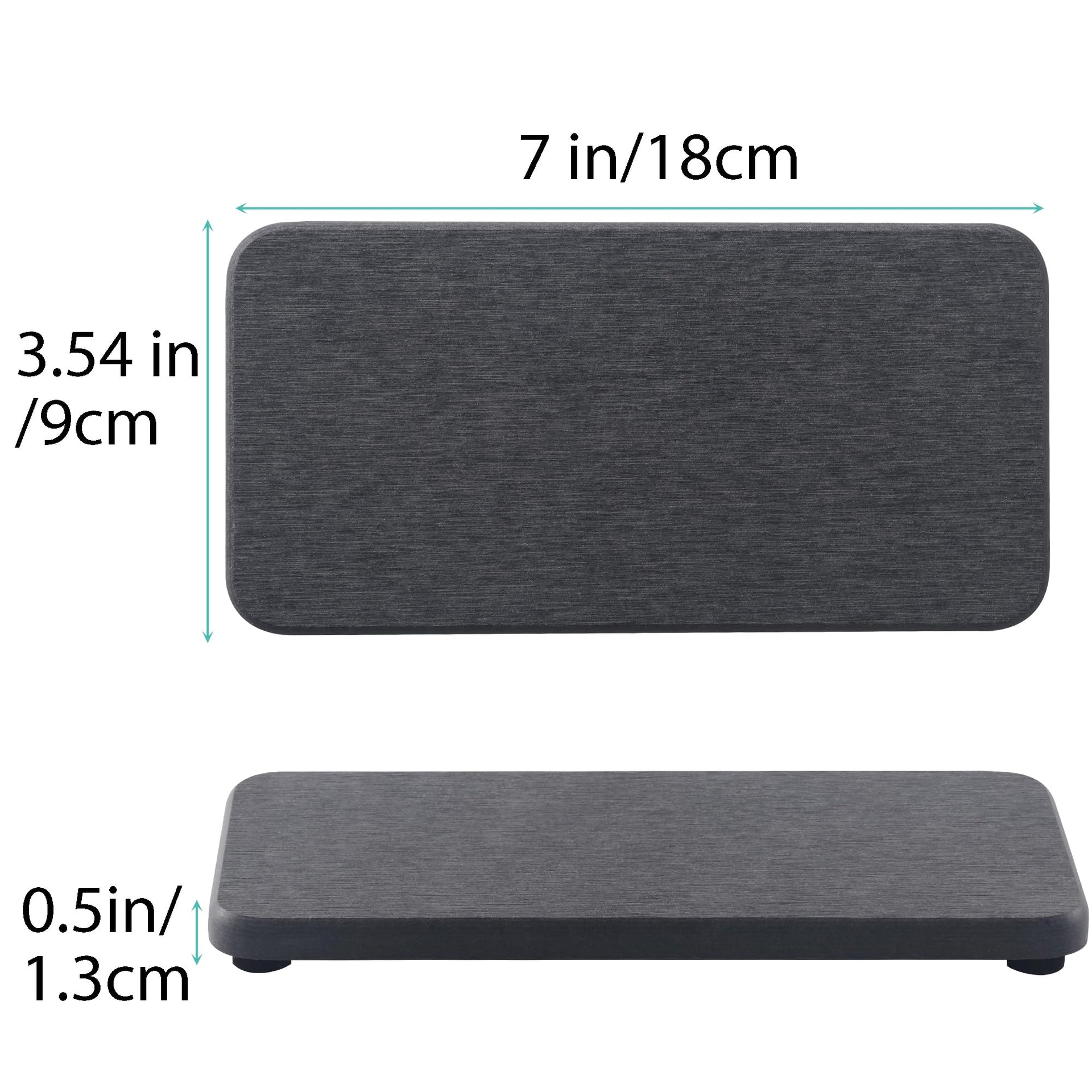 2 Pcs Sink Stone Soap Trays (2 Count)