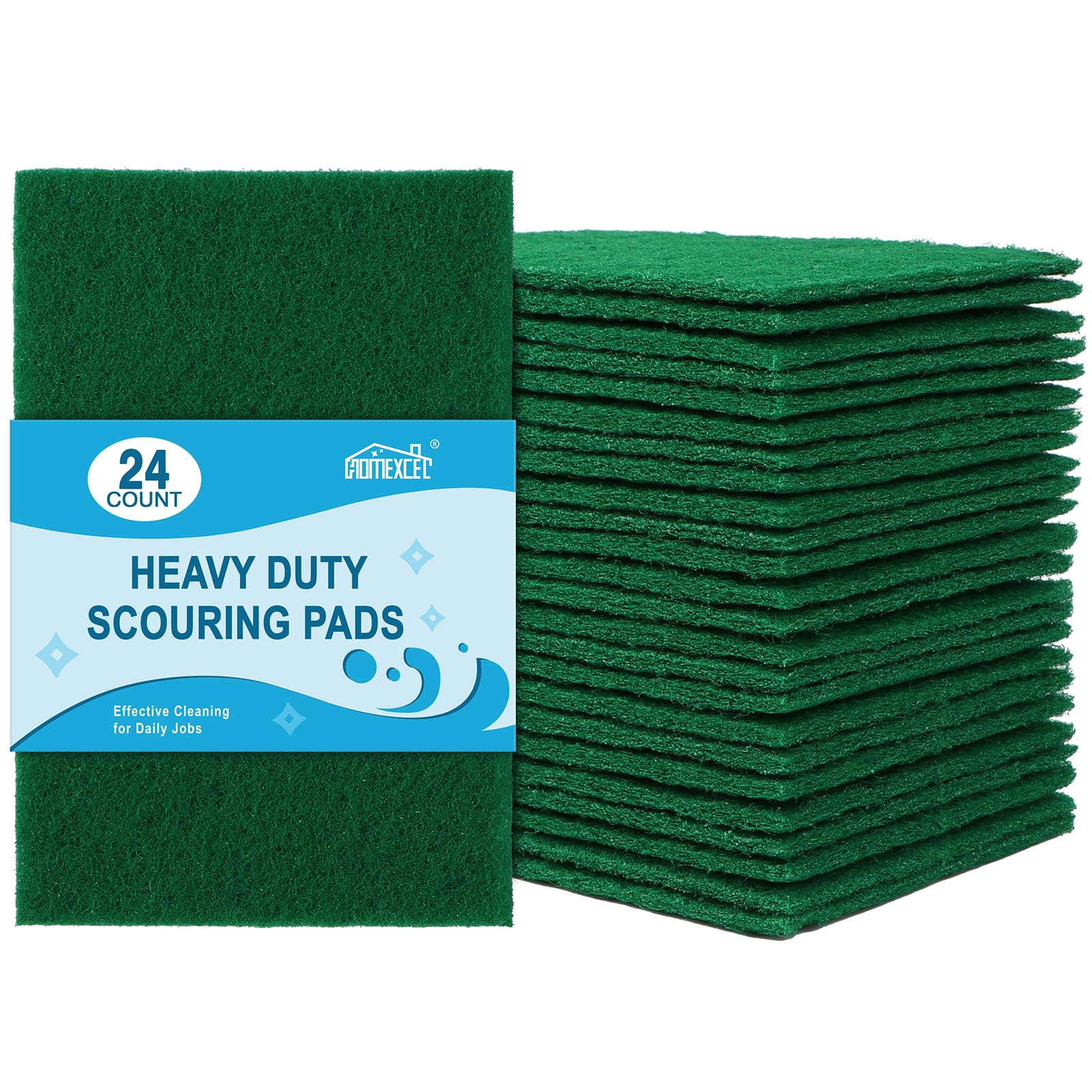 Heavy Duty Scouring Pads (24 Count)