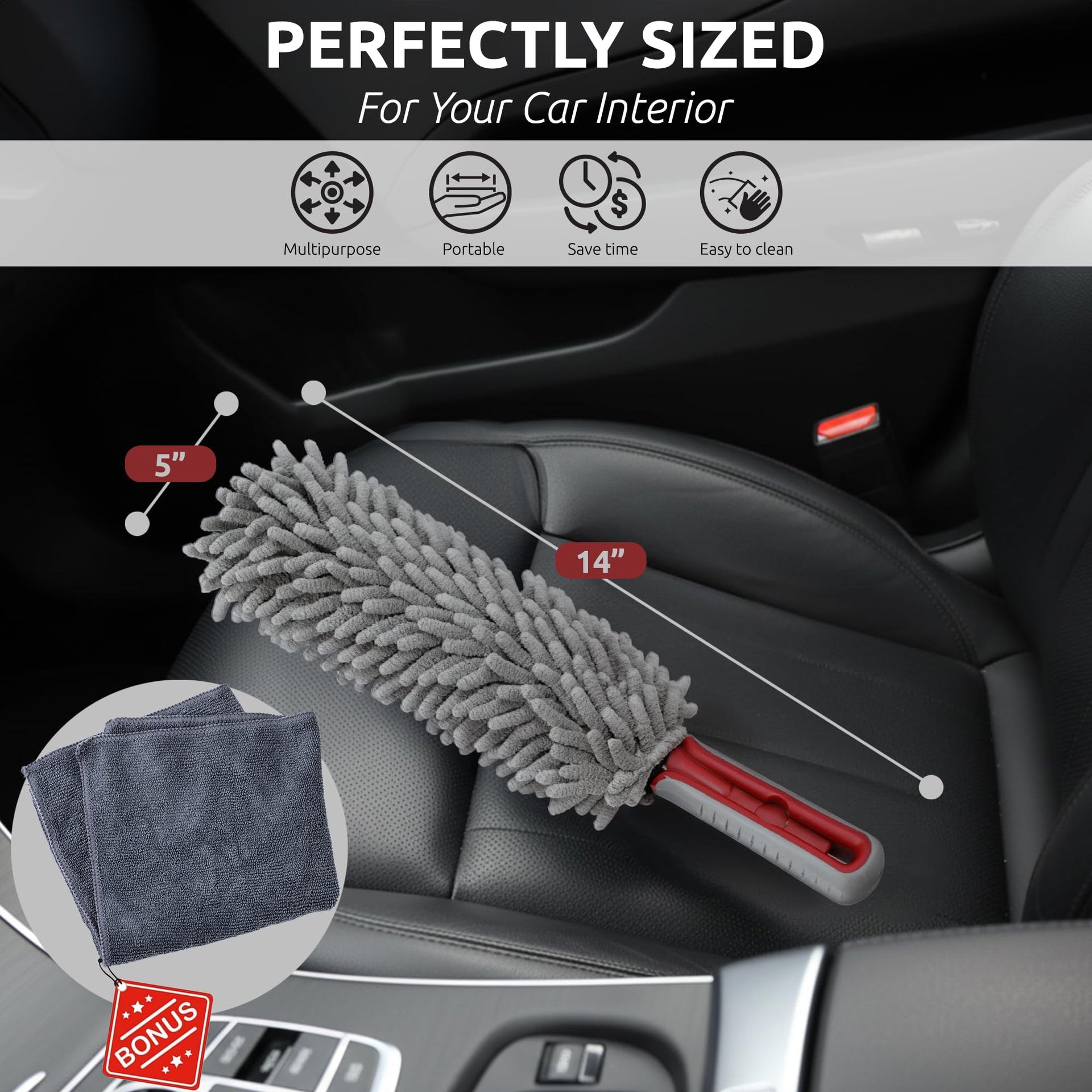 Car Duster Interior (2 Count)