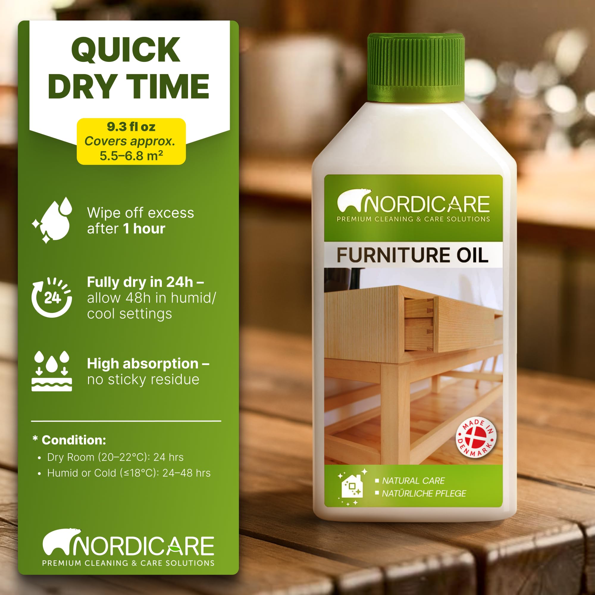 Wood Oil Colorless (9.3 Fl Oz)
