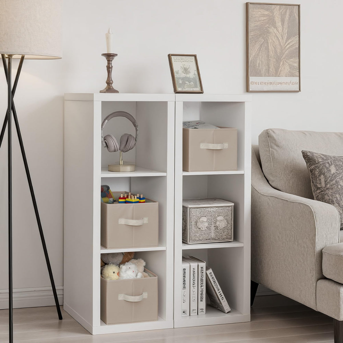 Closet Storage Bins (3 Count)