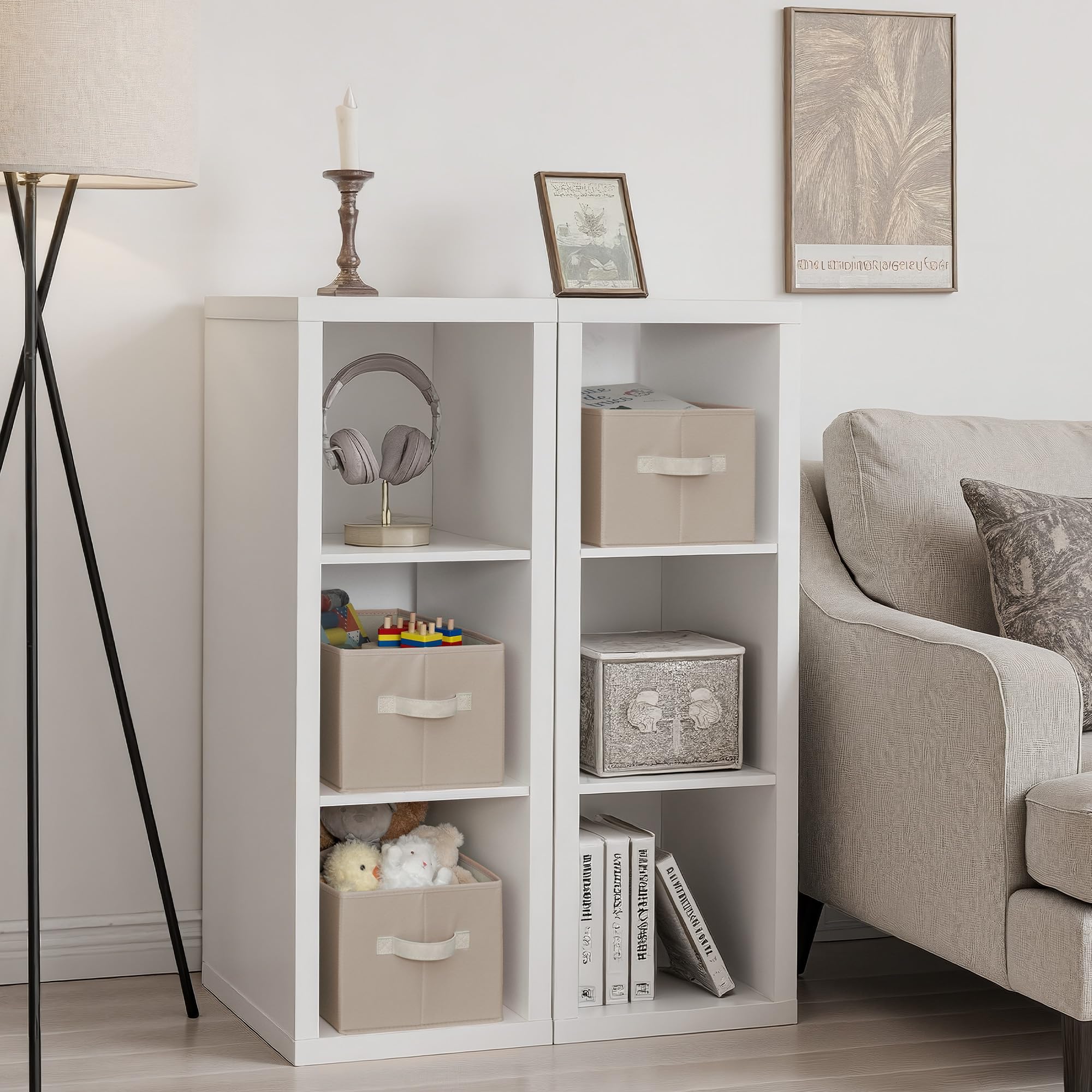 Closet Storage Bins (3 Count)