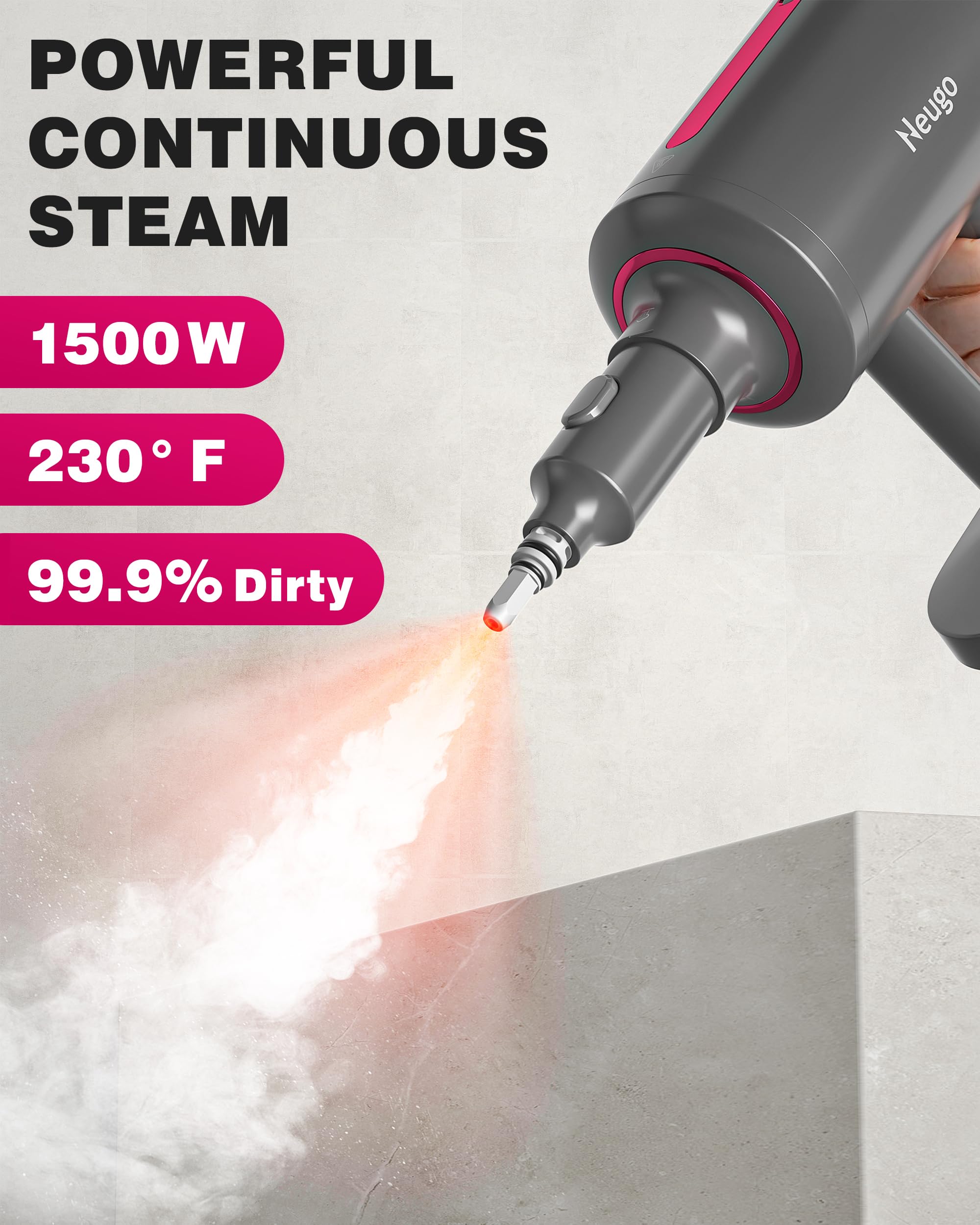 Steam Mop for Floor Cleaning