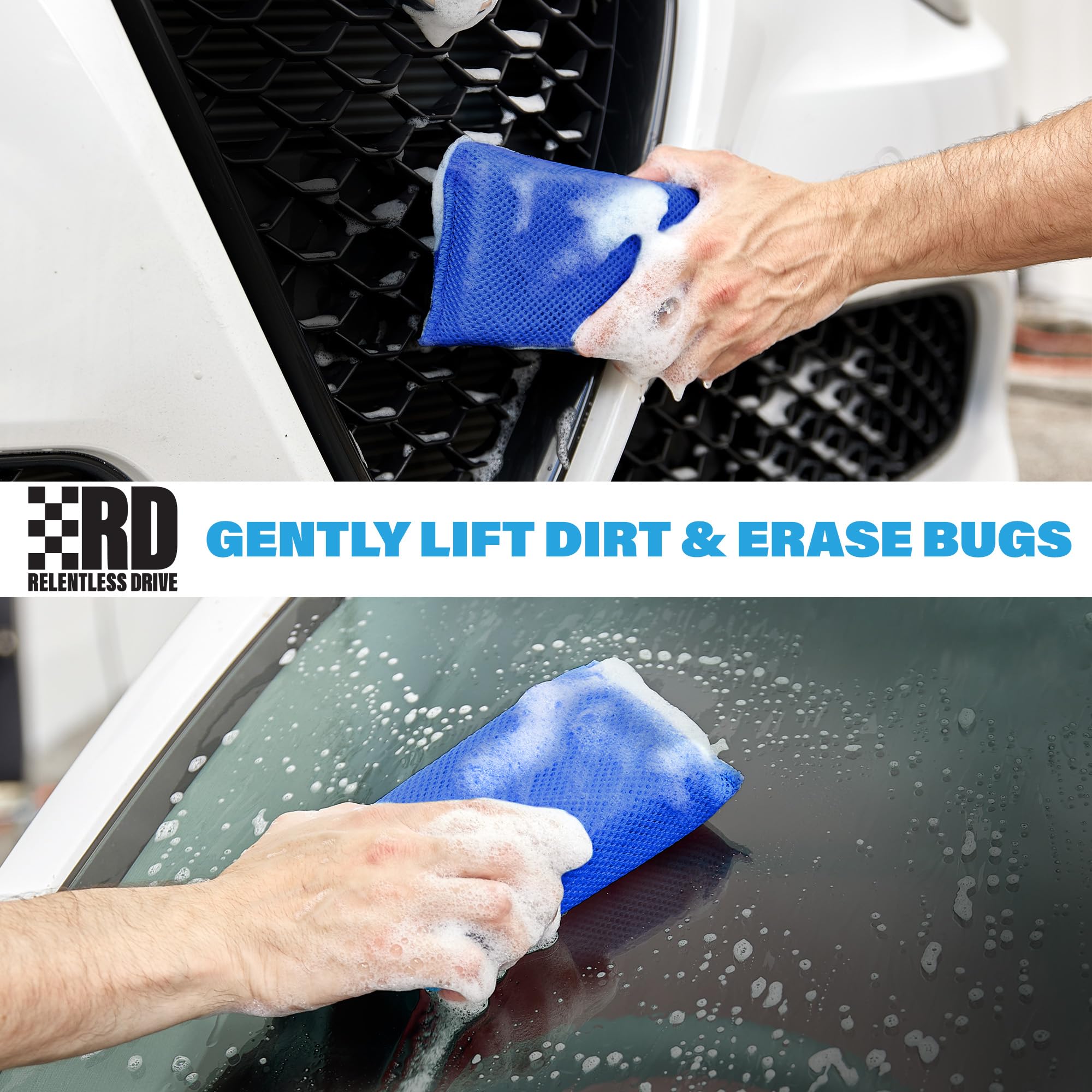 Bug Sponge for Car Washing (6 Count)