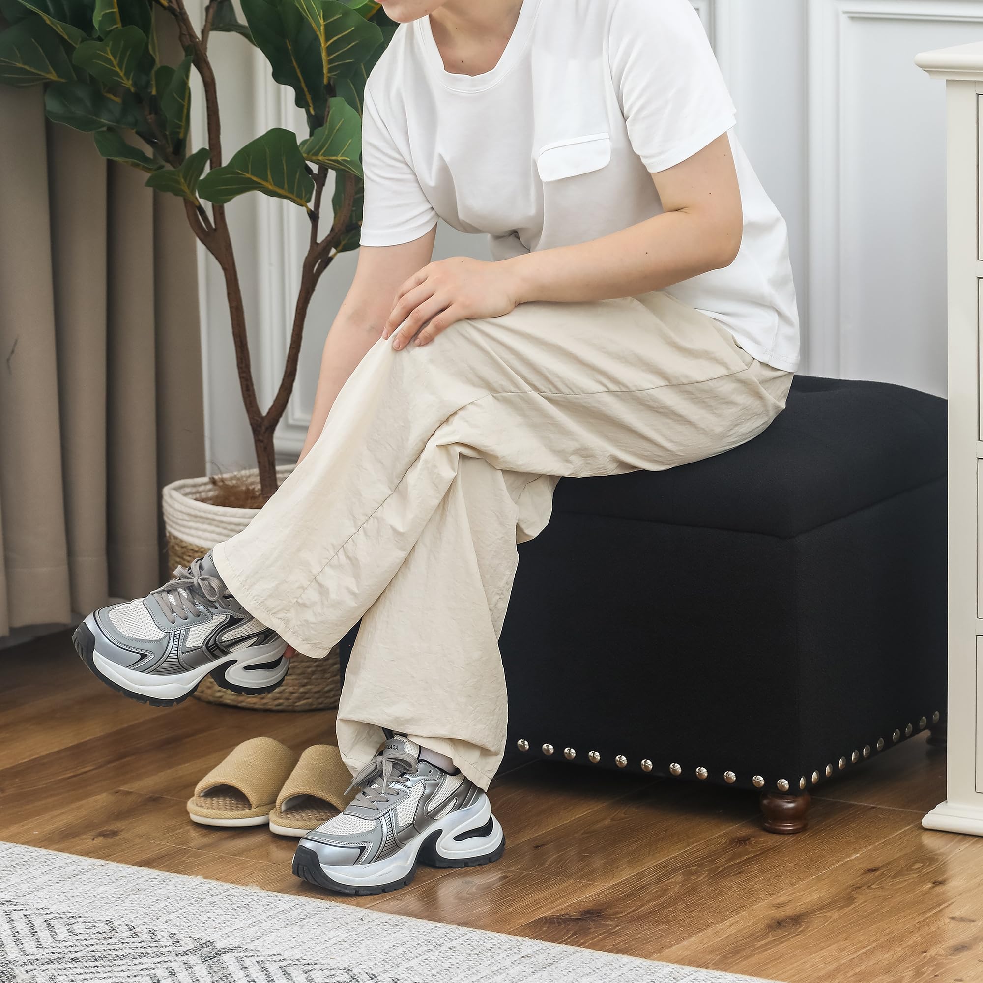 Storage Ottoman Bench