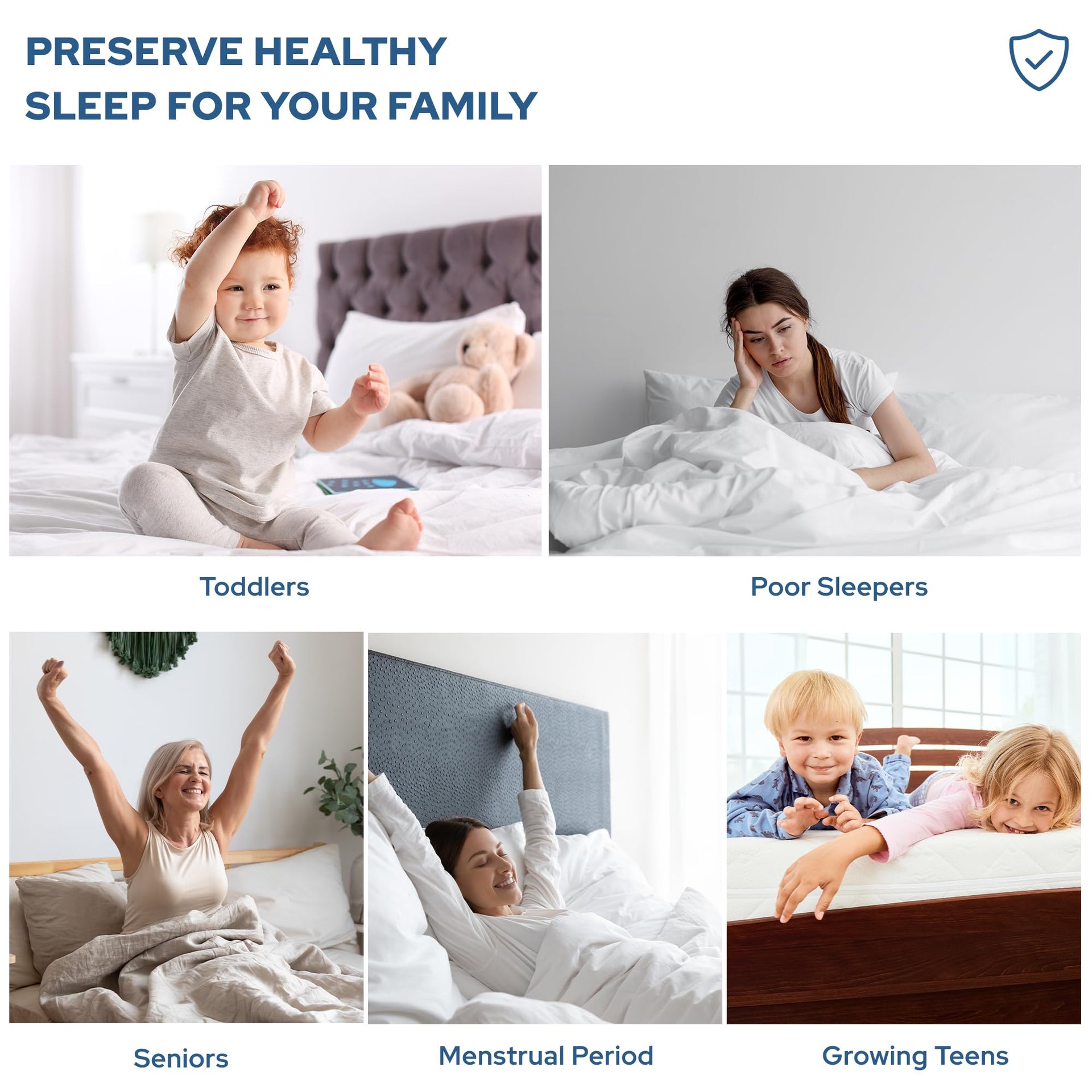 Waterproof Full Size Mattress Protector