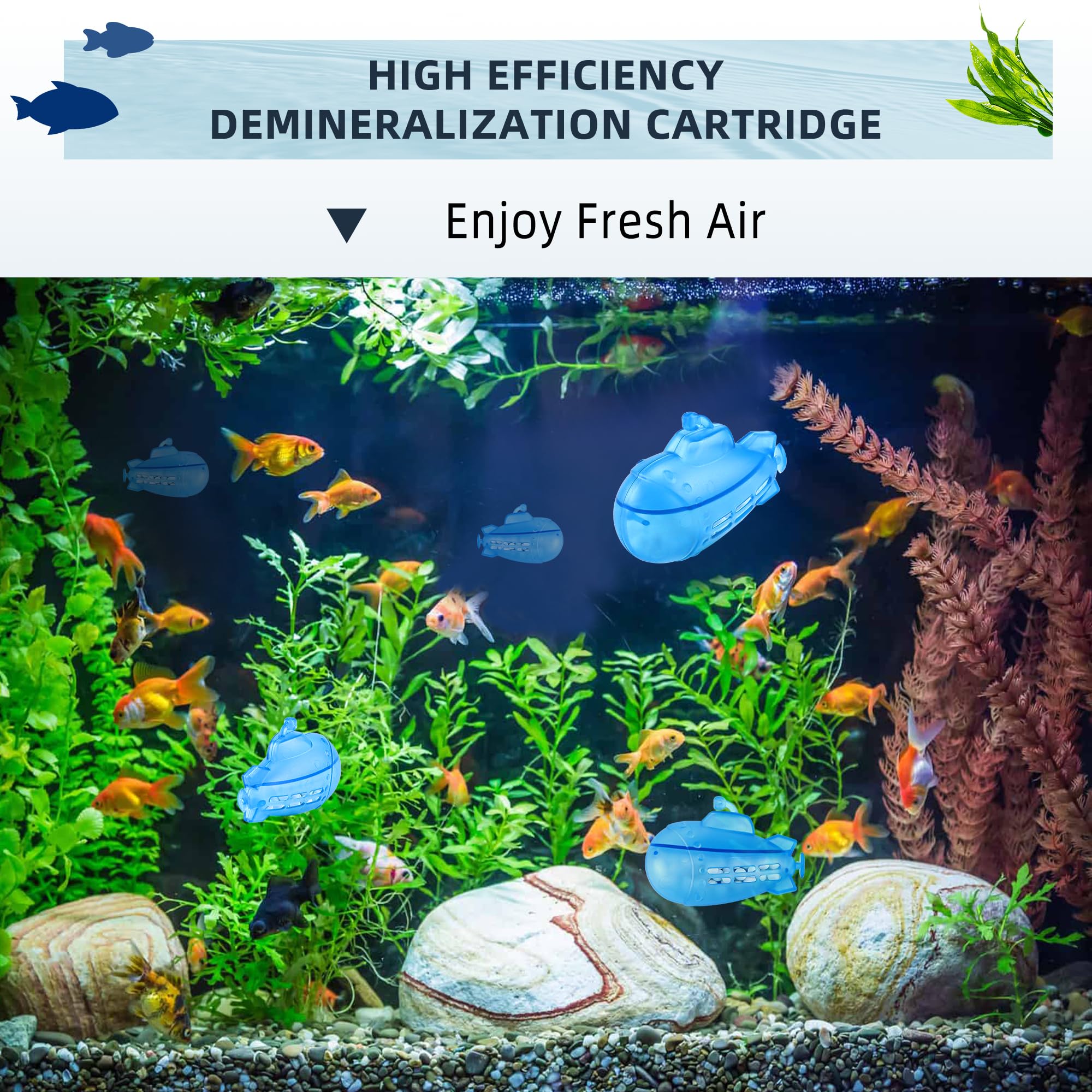 Humidifier Cleaner Float Submarine for Most Humidifiers (6 Count)