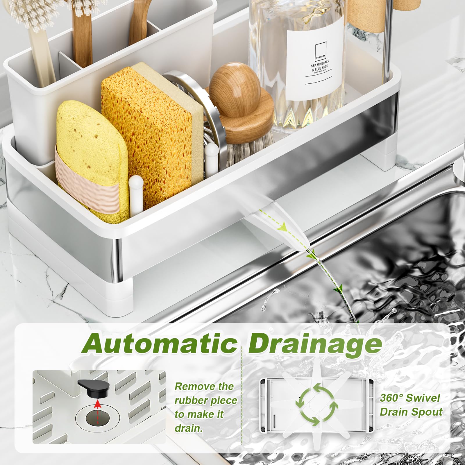 Stainless Steel Sink Caddy