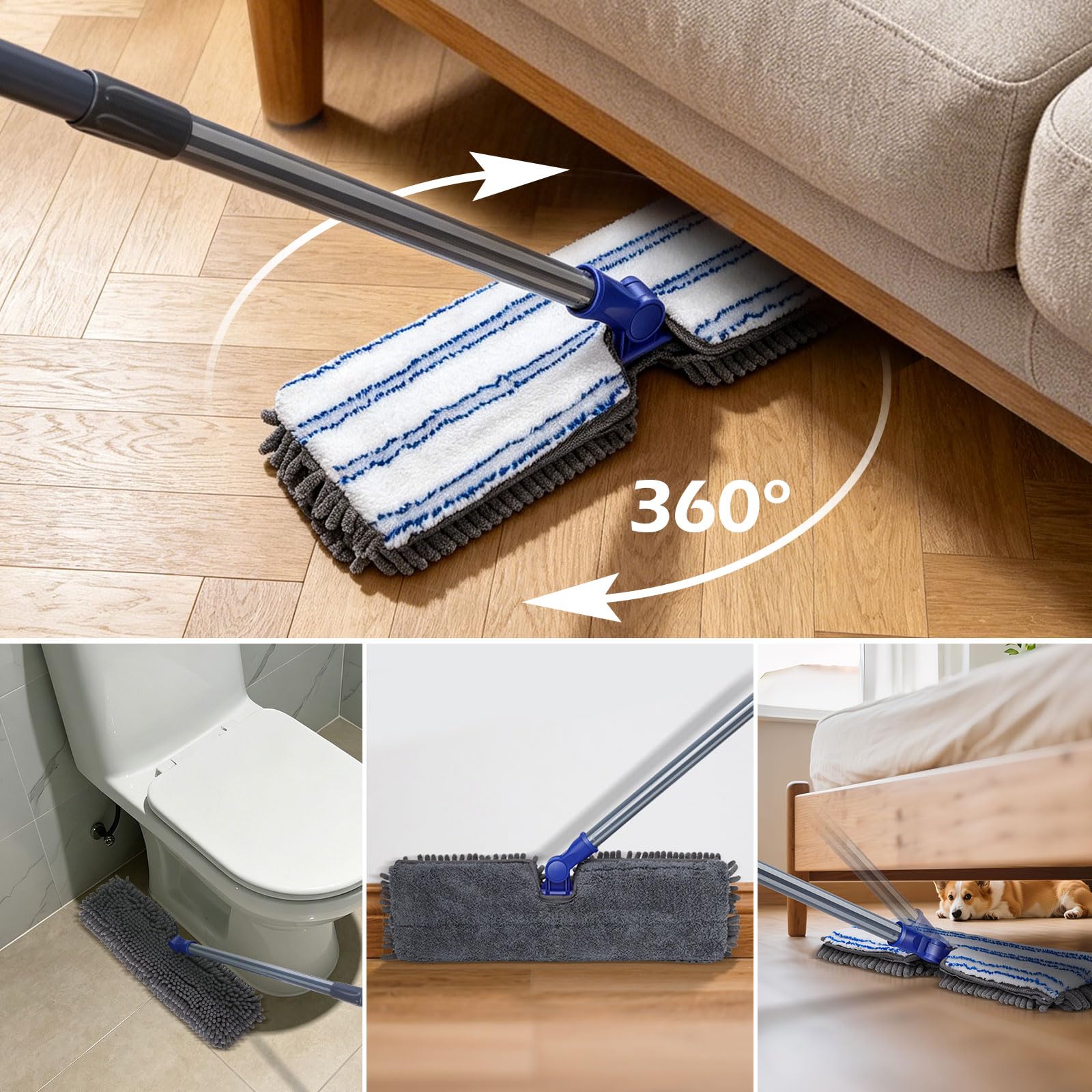 Dust Mop for Hardwood Floors