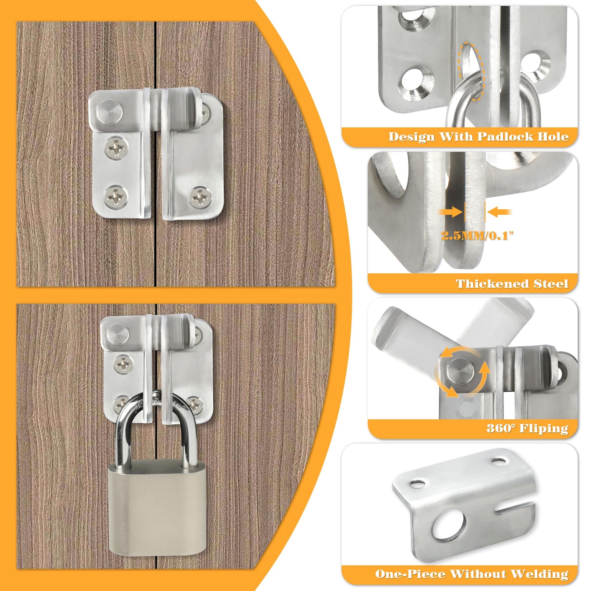 Flip Latch Gate Latch