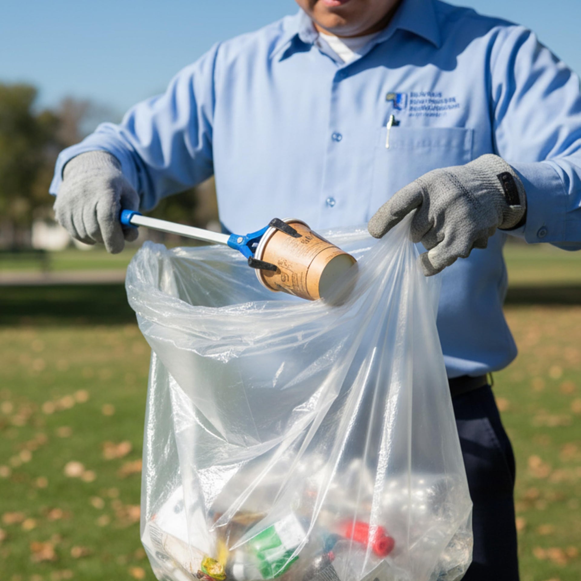33 Gallon Clear Trash Can Liners (500 Count)