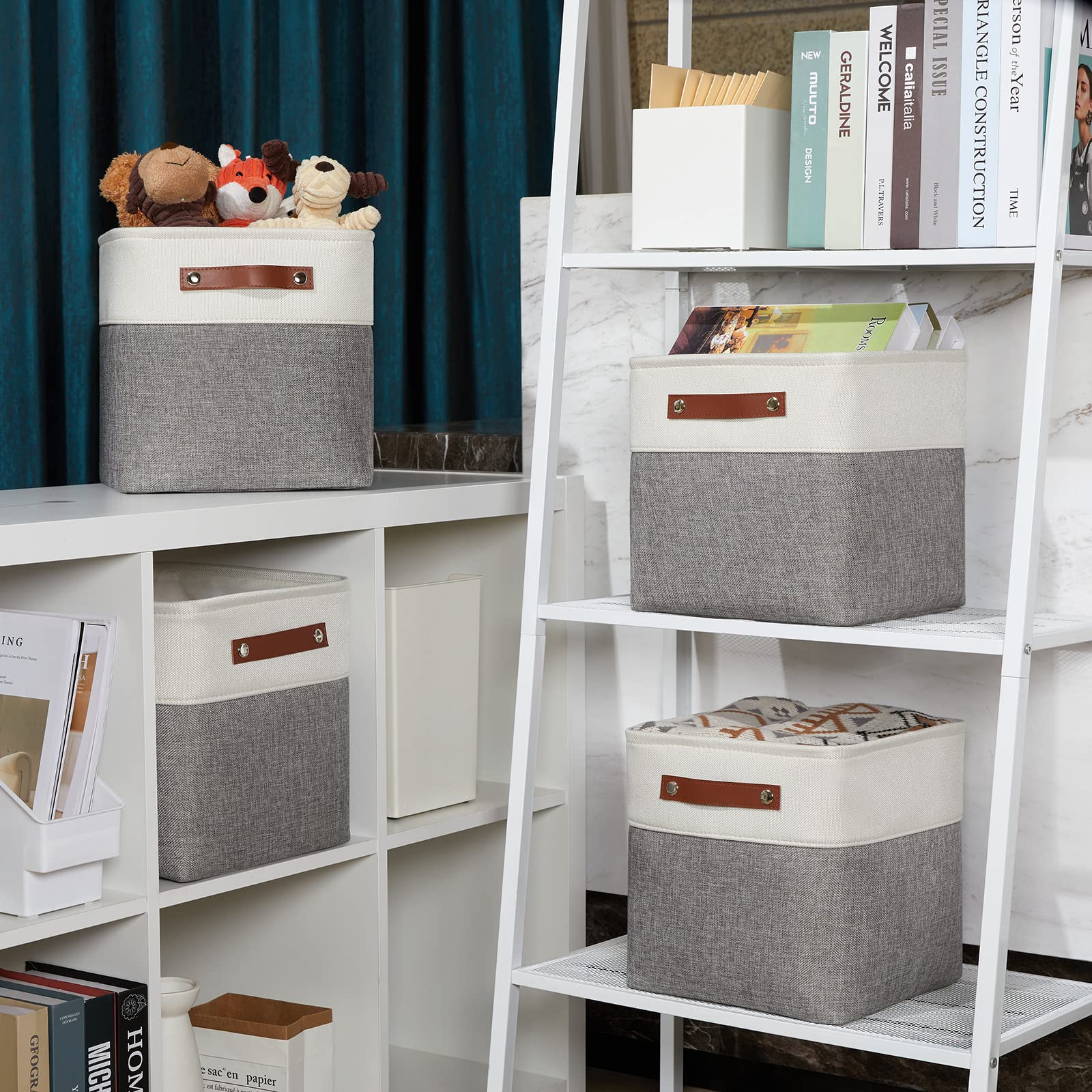 11 Inch Cube Storage Bins (4 Count)
