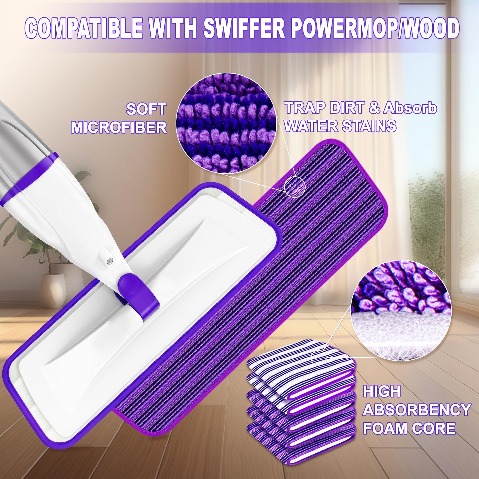 Spray Mops for Floor Cleaning