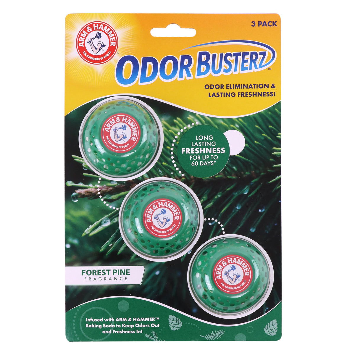 OdorBusterz® Odor Eliminator Balls (3 Count)
