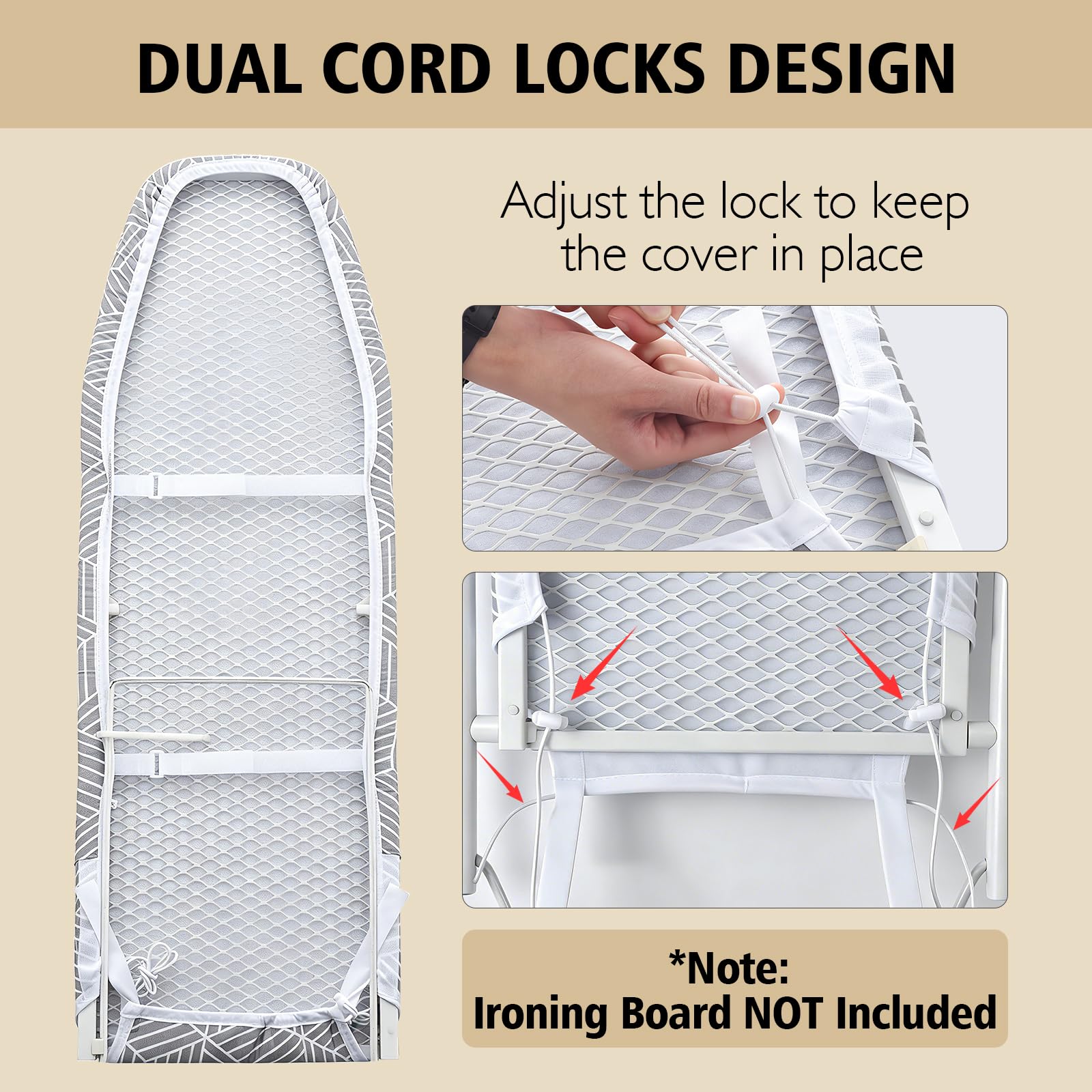 Over the Door Ironing Board Cover 14 x 42 inch