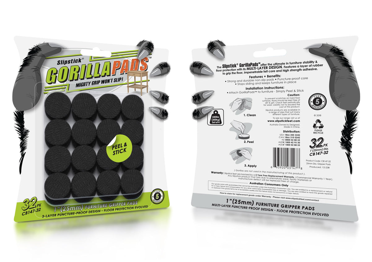 GorillaPads 1 Inch Non (32 Count)