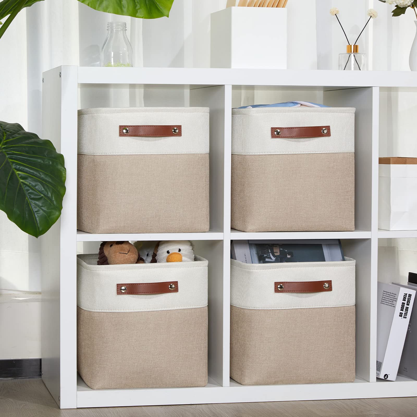 11 inch Cube Storage Bins (4 Count)