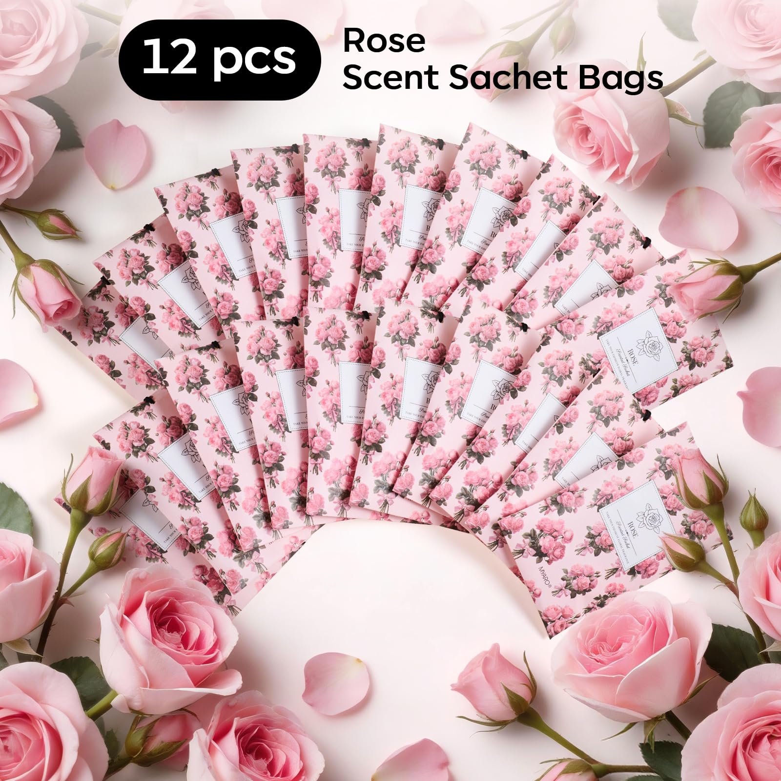 20Pcs Rose Scented Sachets (20 Count)