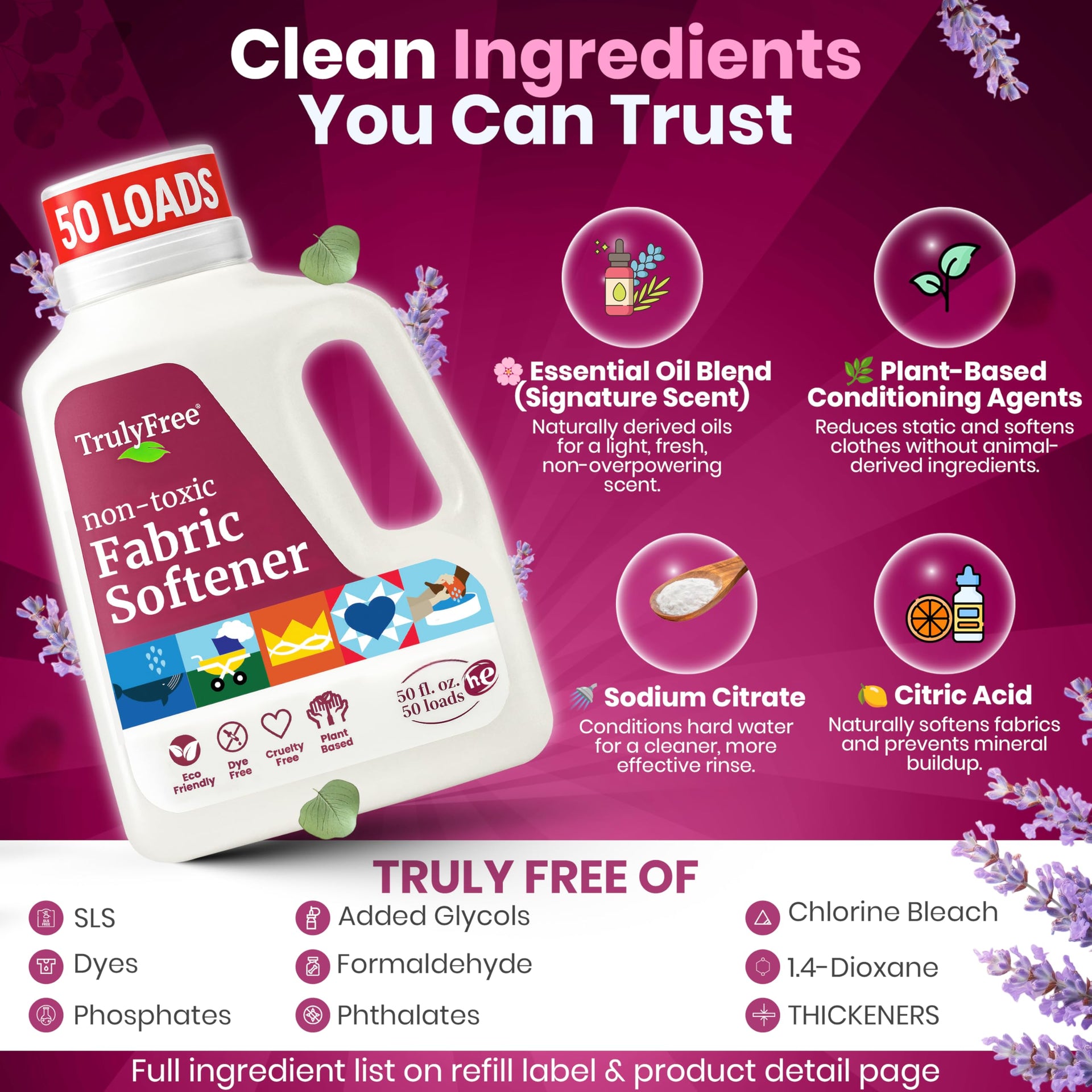 Natural Fabric Softener (200 Fl Oz)