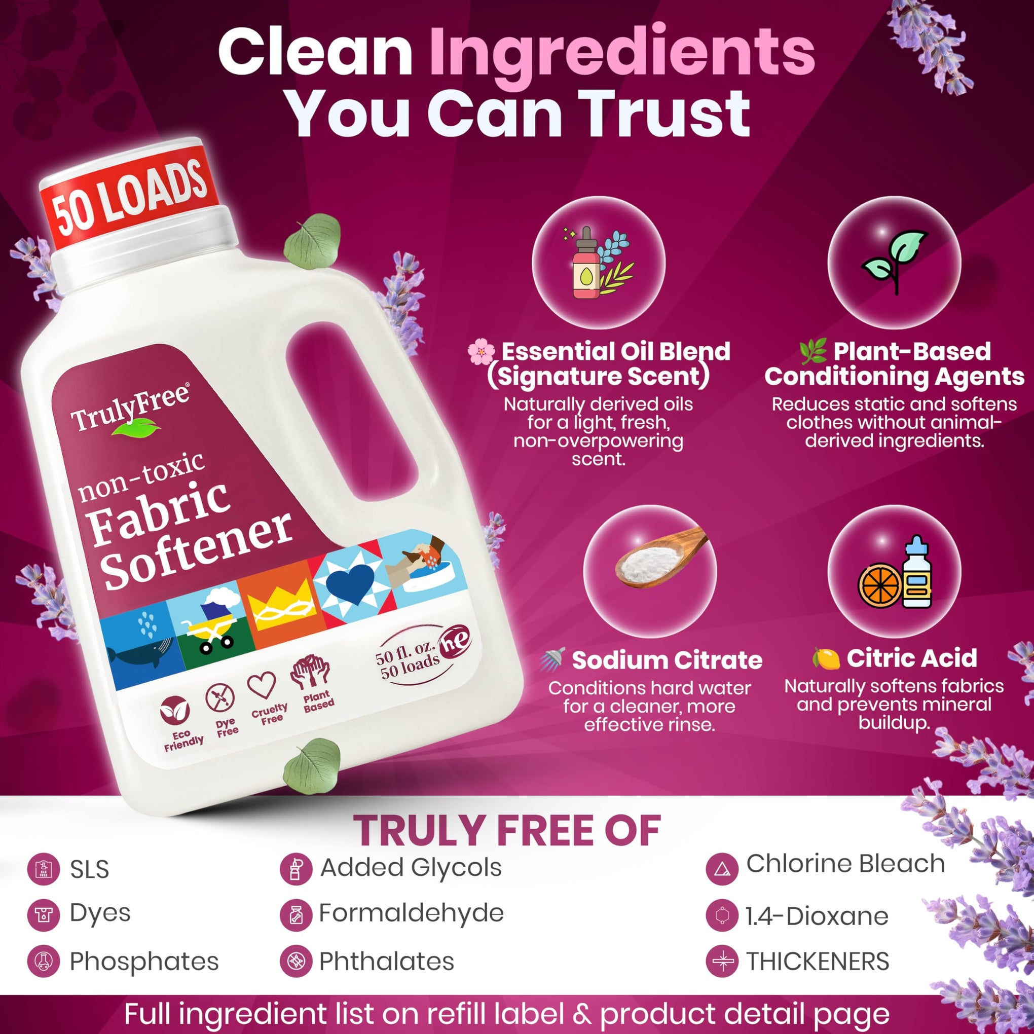 Natural Fabric Softener (200 Fl Oz)