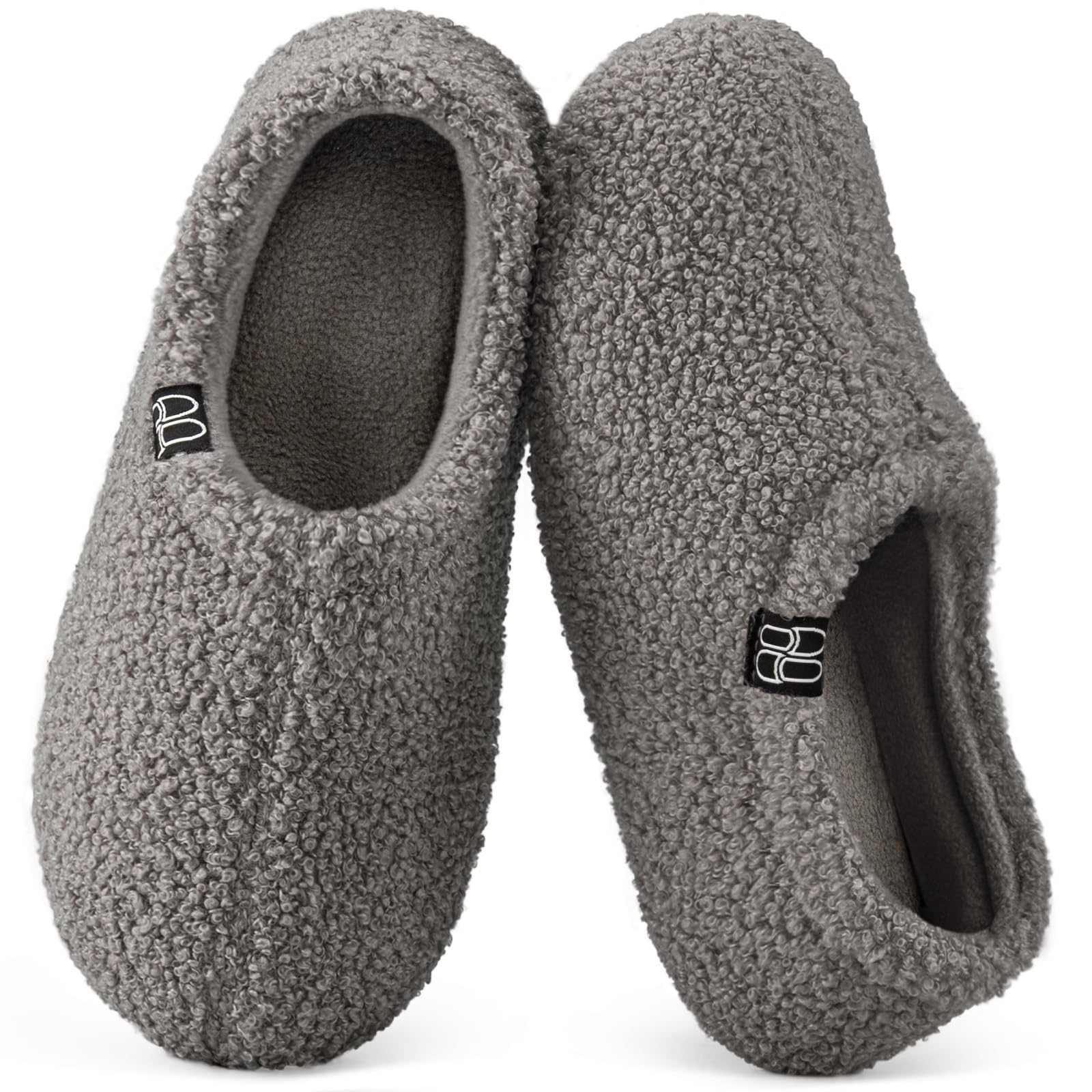 Women's Fuzzy Curly Fur Loafer Slippers