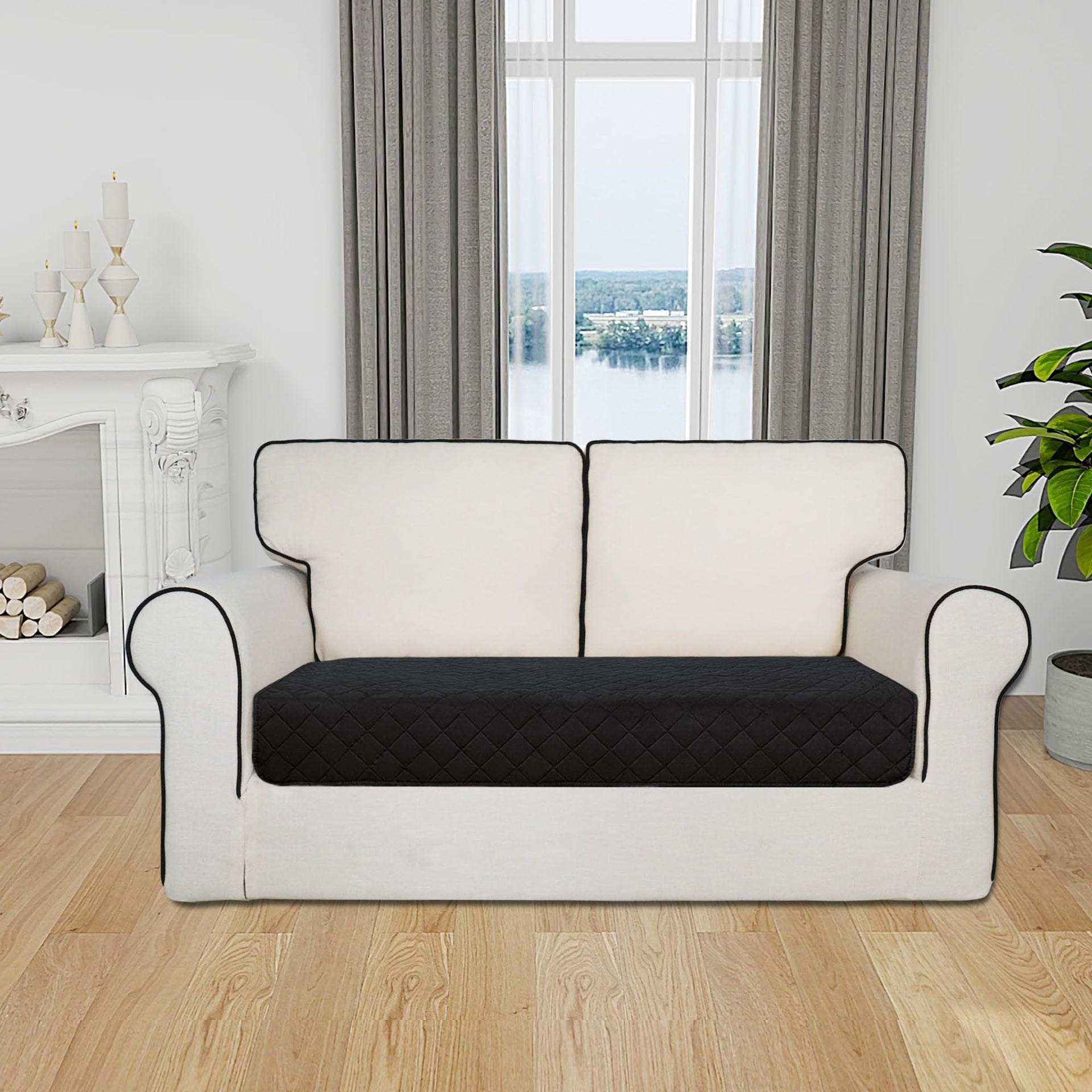 Sectional Couch Covers for Dogs L Shape Sofa Cover Reversible Sofa Slipcover Chaise Lounge Cover Furniture Protector Cover for Pets Dog Cat