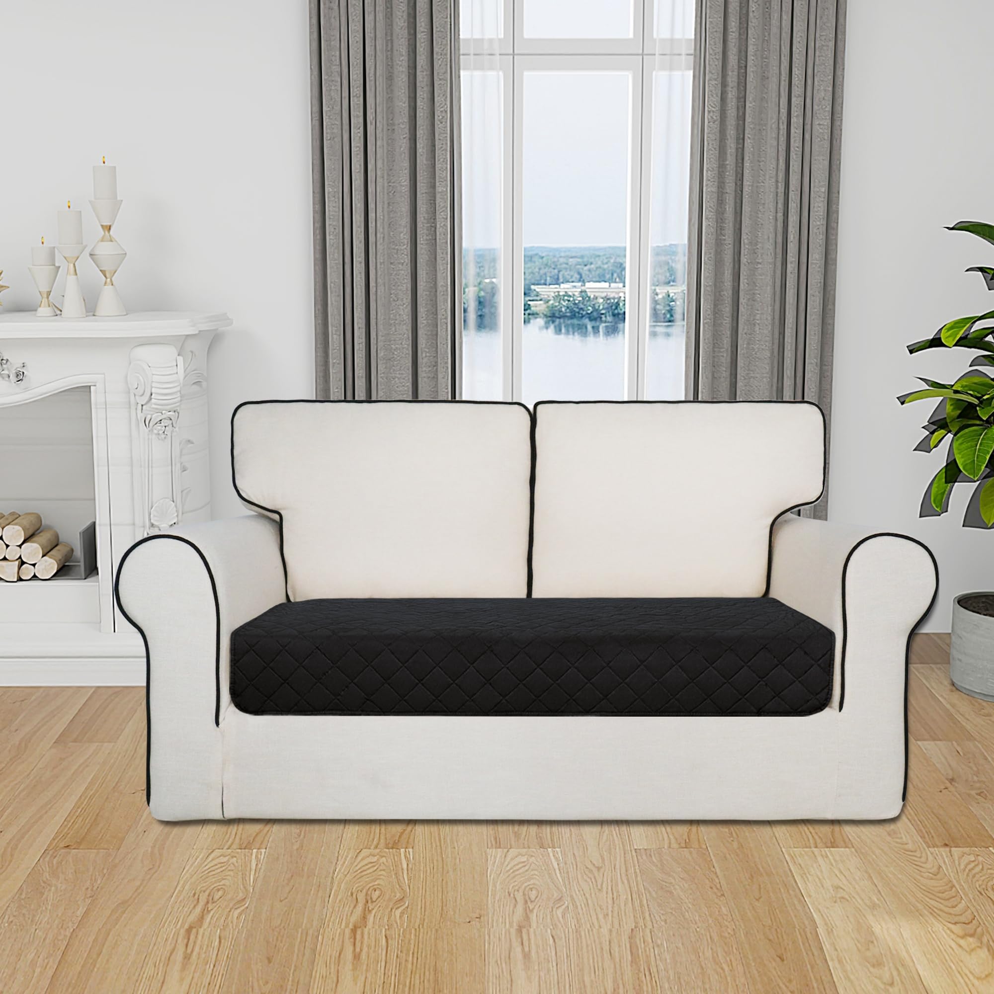 Sectional Couch Covers for Dogs L Shape Sofa Cover Reversible Sofa Slipcover Chaise Lounge Cover Furniture Protector Cover for Pets Dog Cat