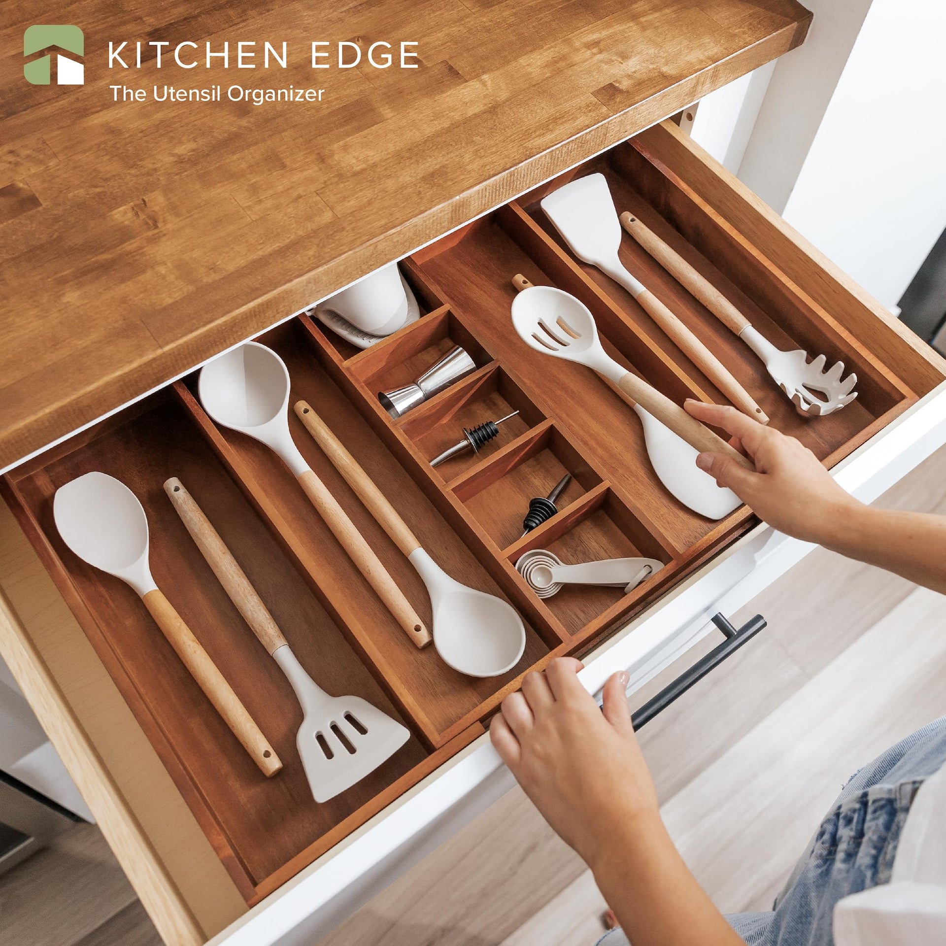 Utensil & Junk Drawer Organizer