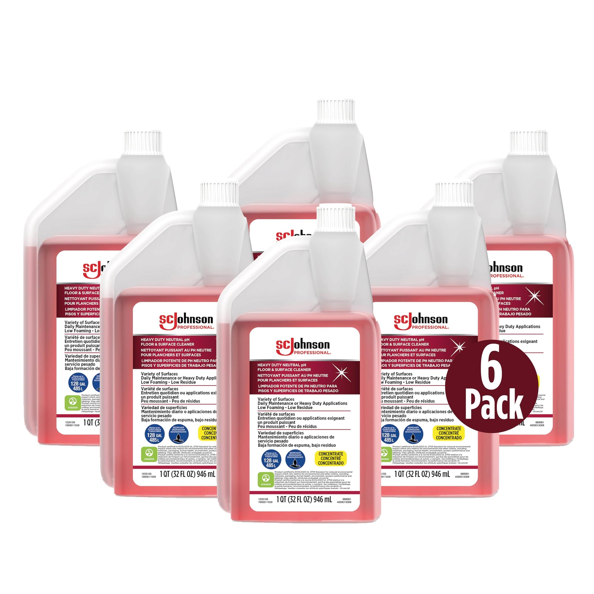 Heavy Duty Neutral pH Floor and Surface Cleaner (192 Fl Oz)